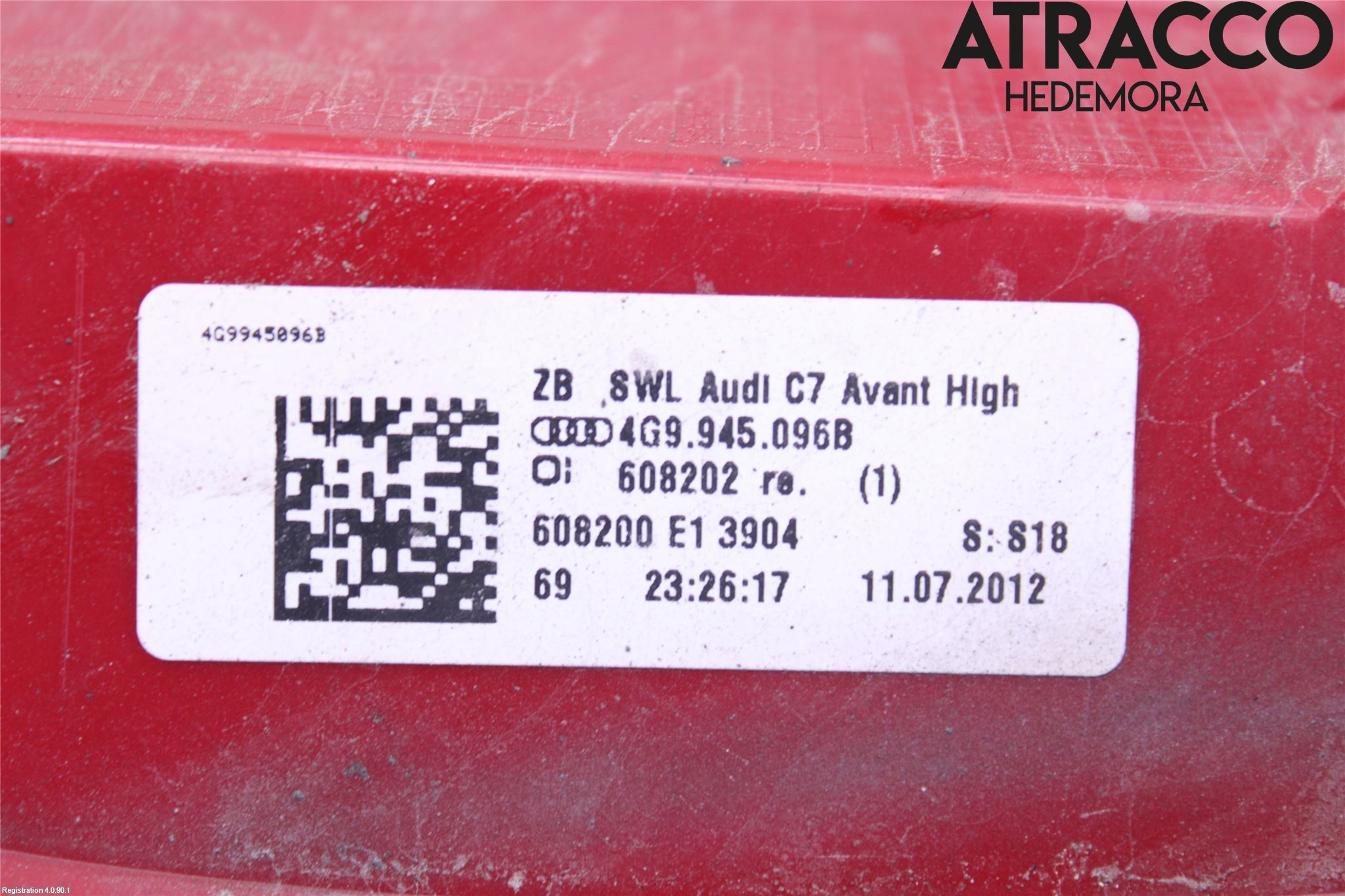 Audi A6/S6 4G 11-18 Bakljus Höger