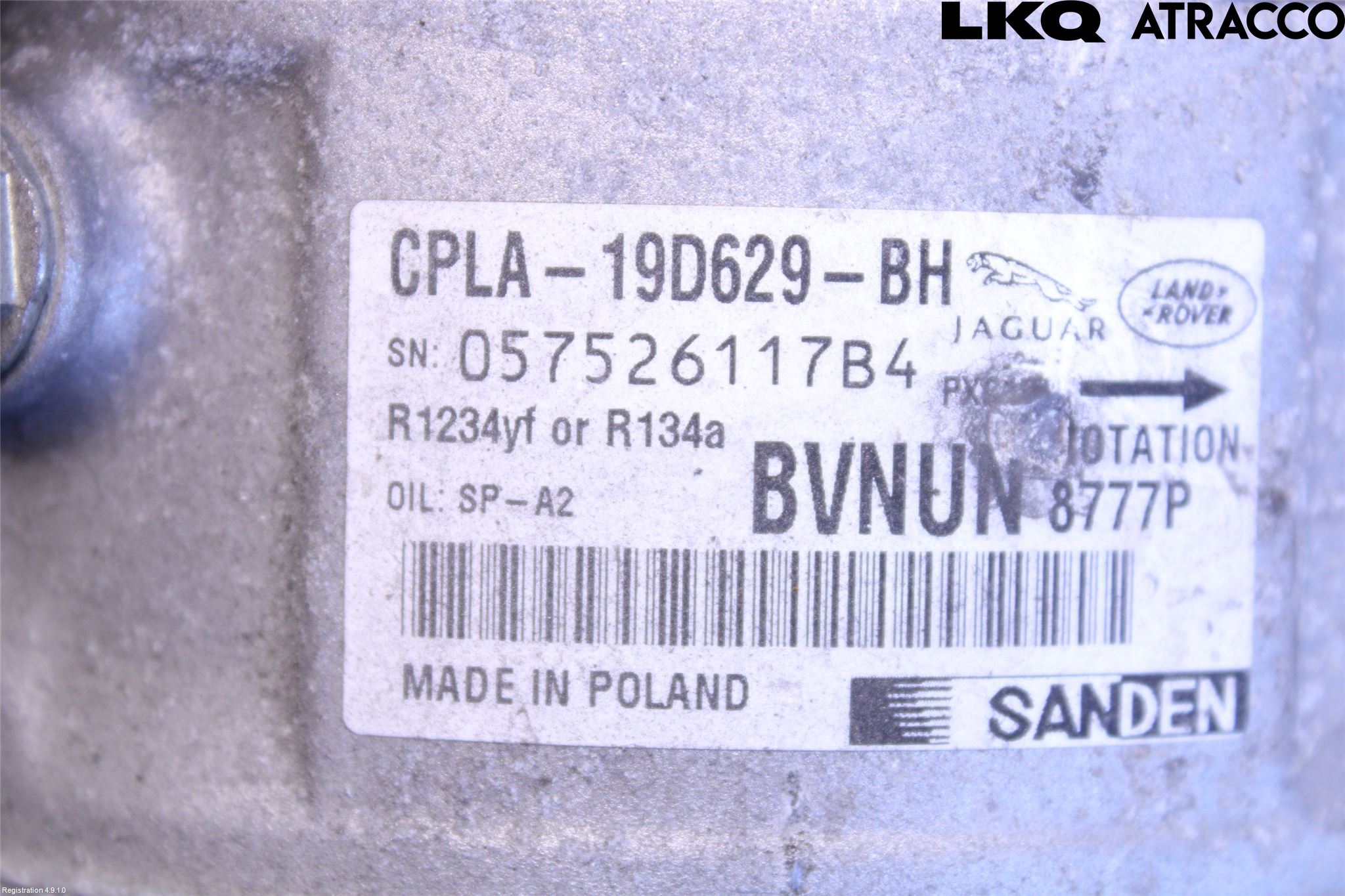 Jaguar XF (X260) 16-24 Ac Kompressor