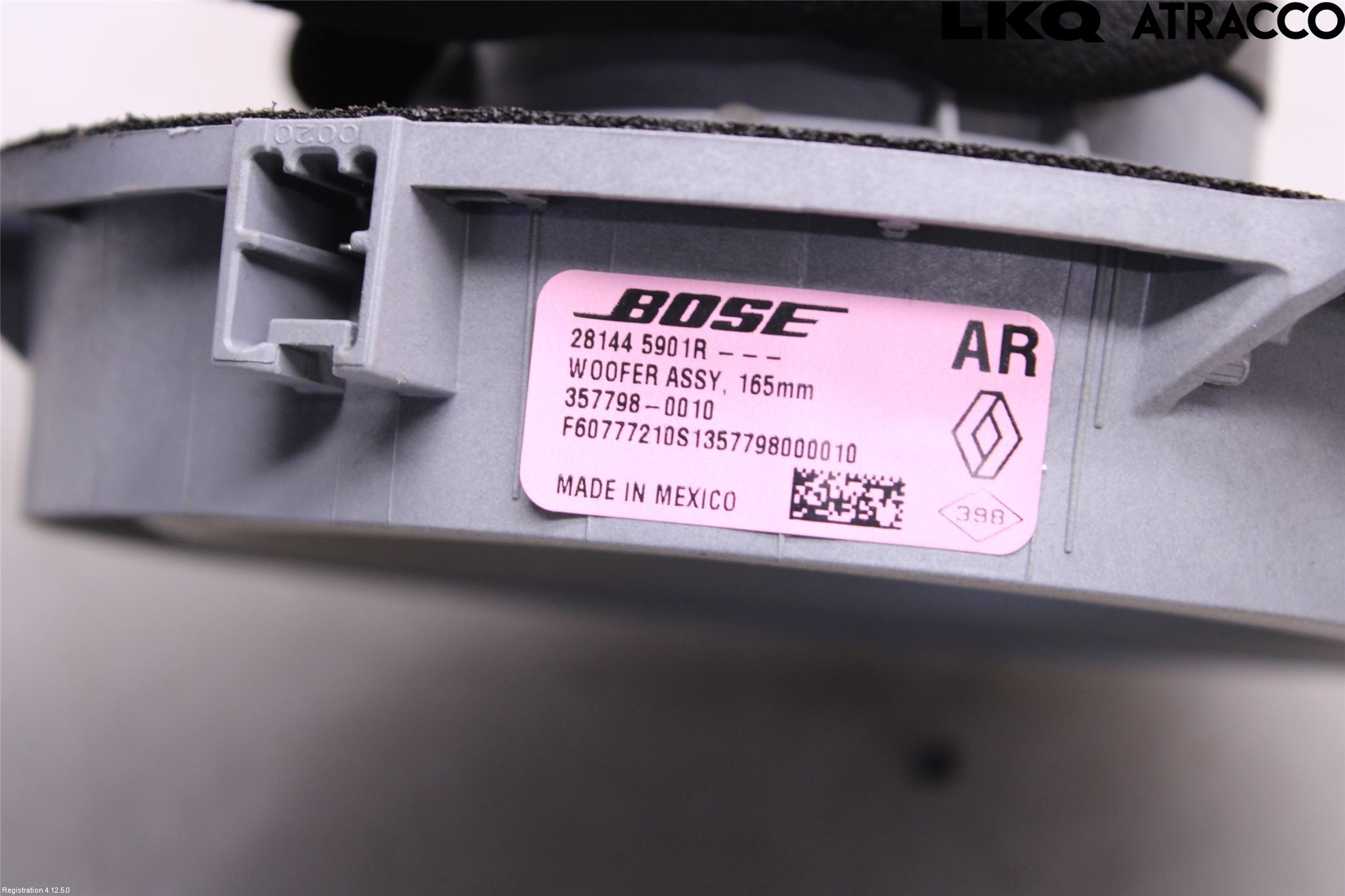 Renault TALISMAN 16-20 Högtalare