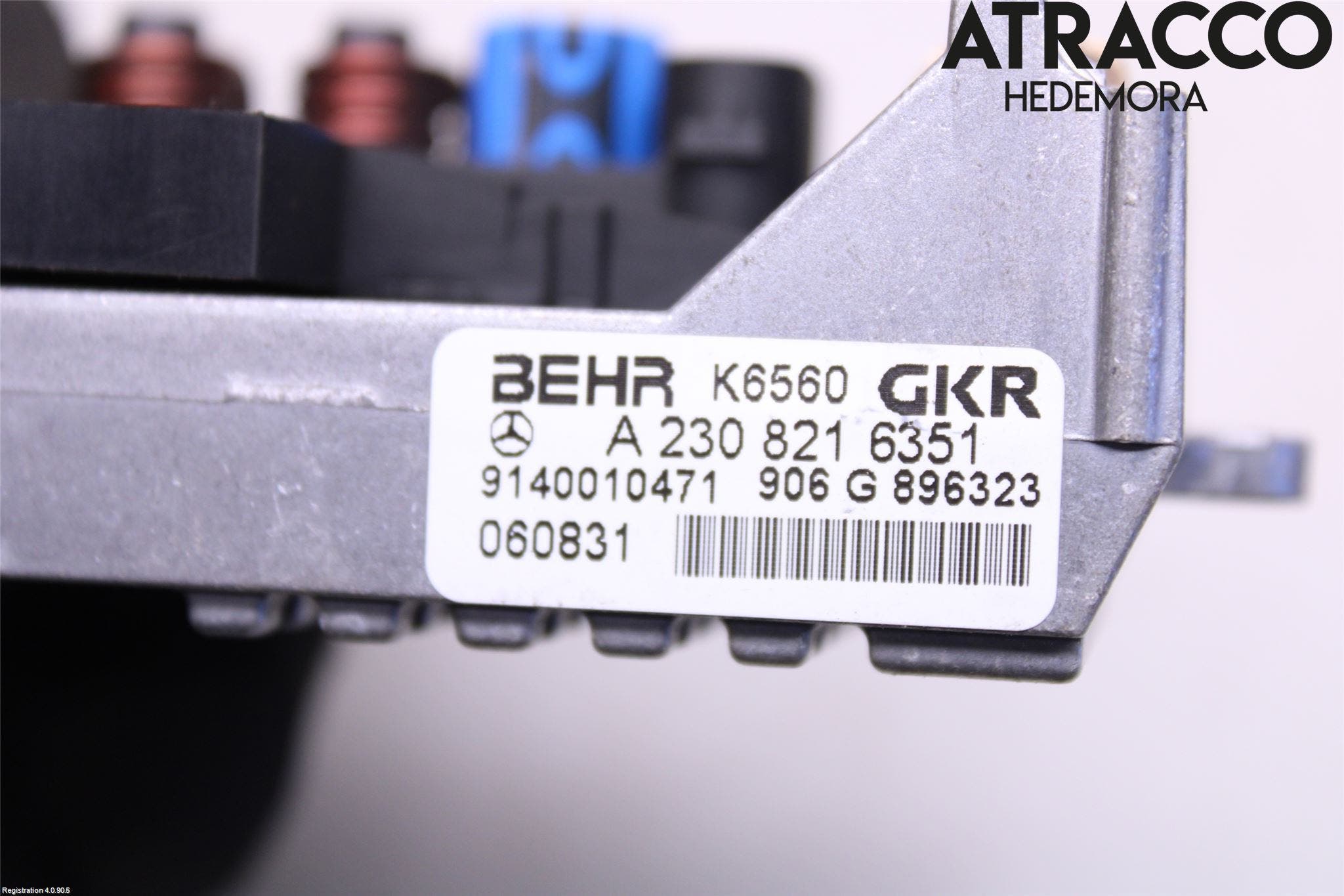 Mercedes-Benz MB E-KLASS (W211) 02-09 Värmefläktsmotstånd