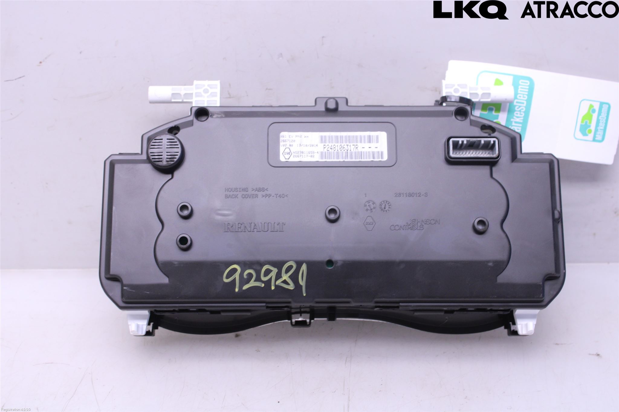 Renault KANGOO II 15-21 Instrument Komb