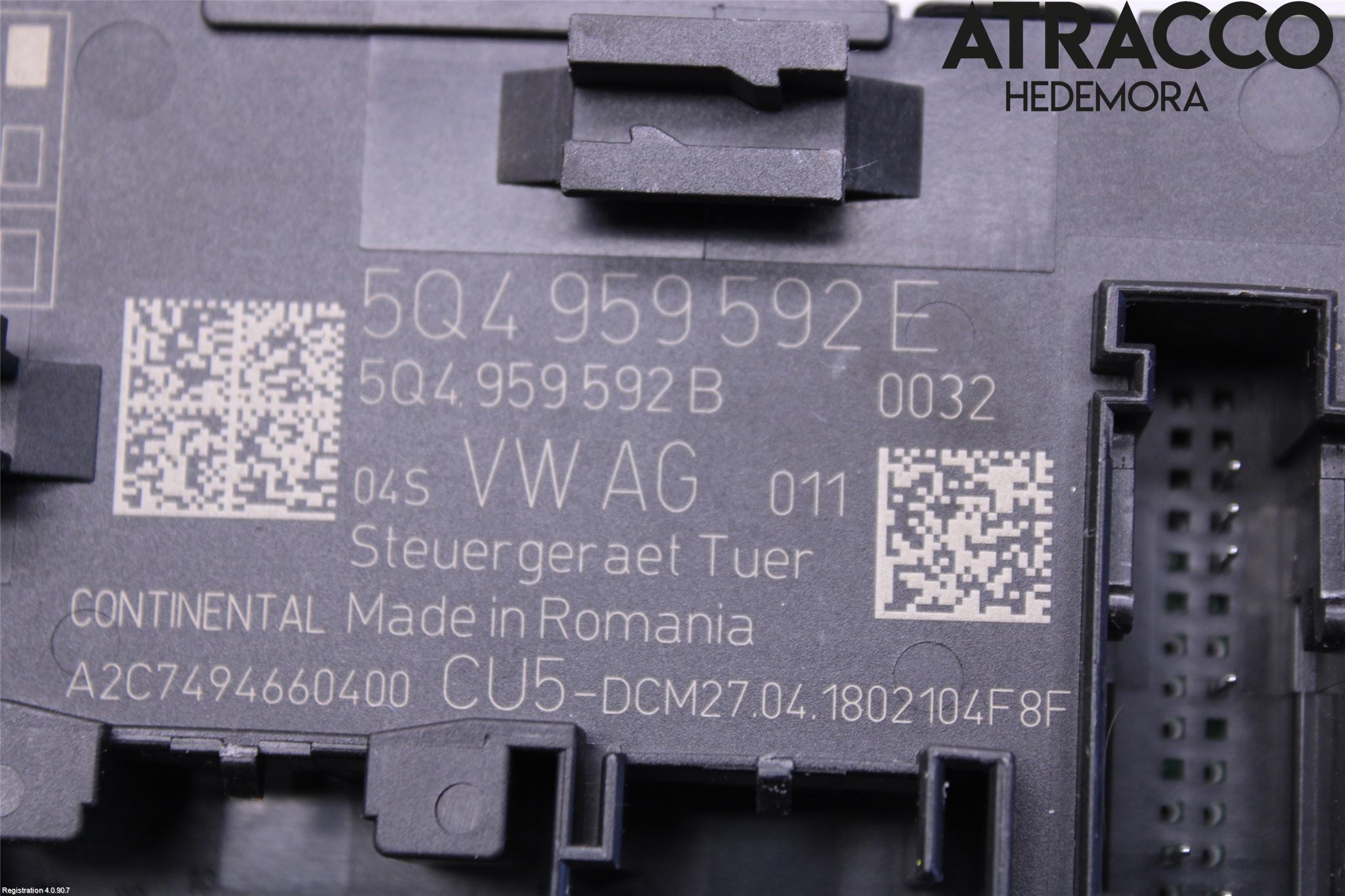 Volkswagen VW T-ROC 18- Styrenhet Dörr