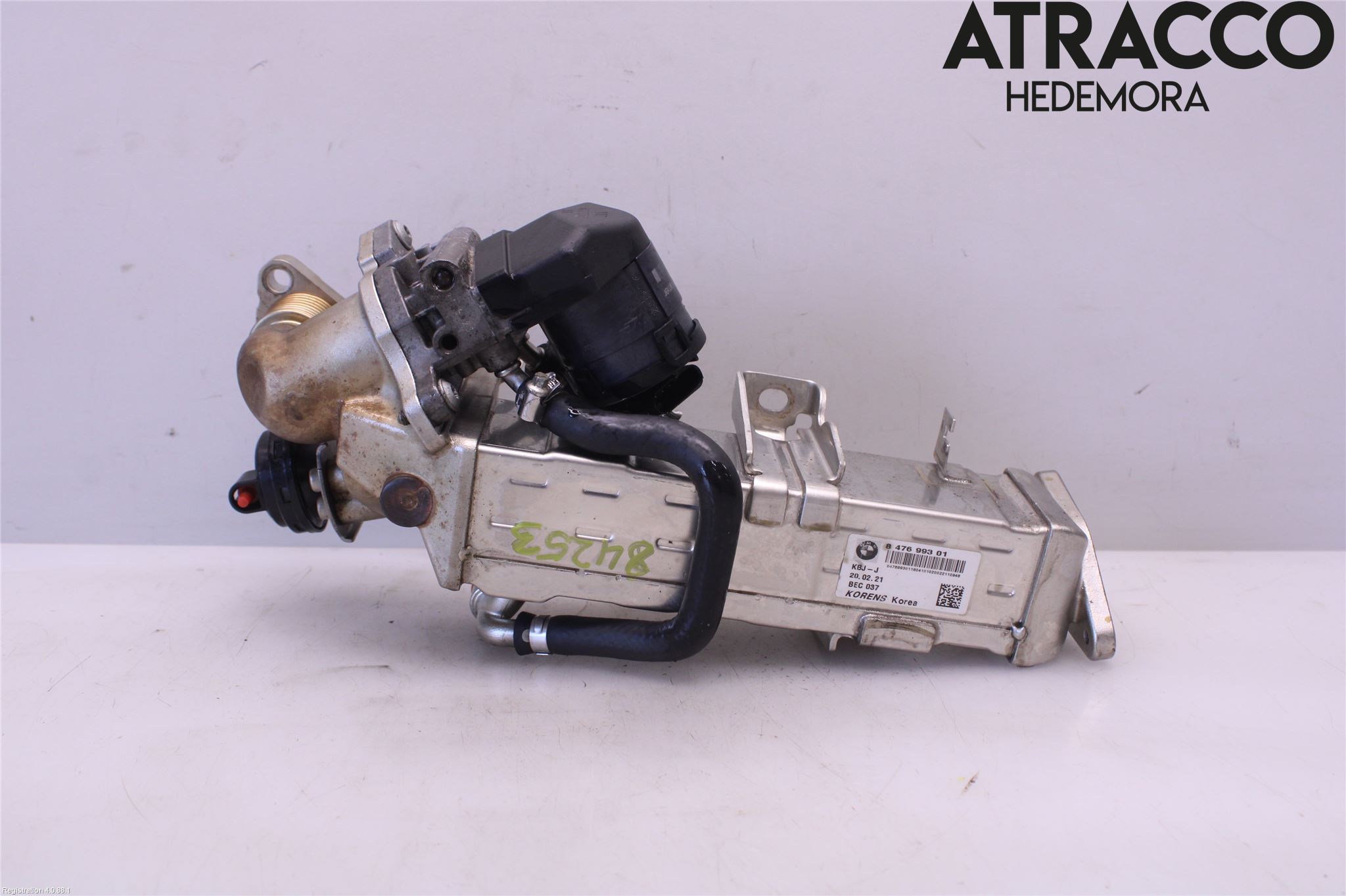 BMW 5 GT F07 09-17 Avgaskylare
