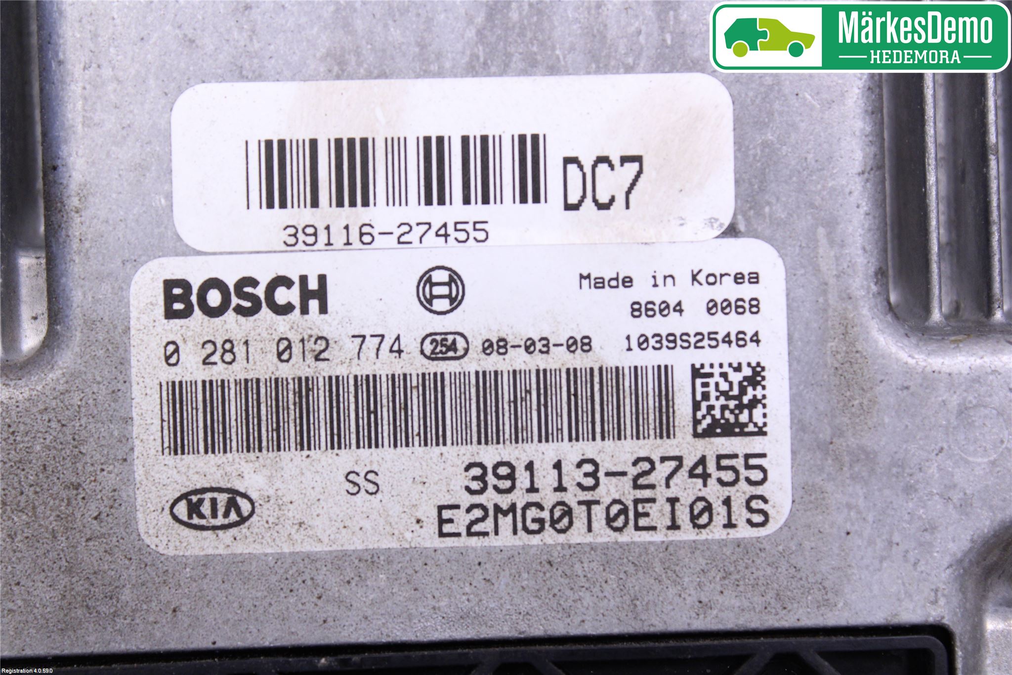 Kia MAGENTIS Styrenhet Inspump Diesel