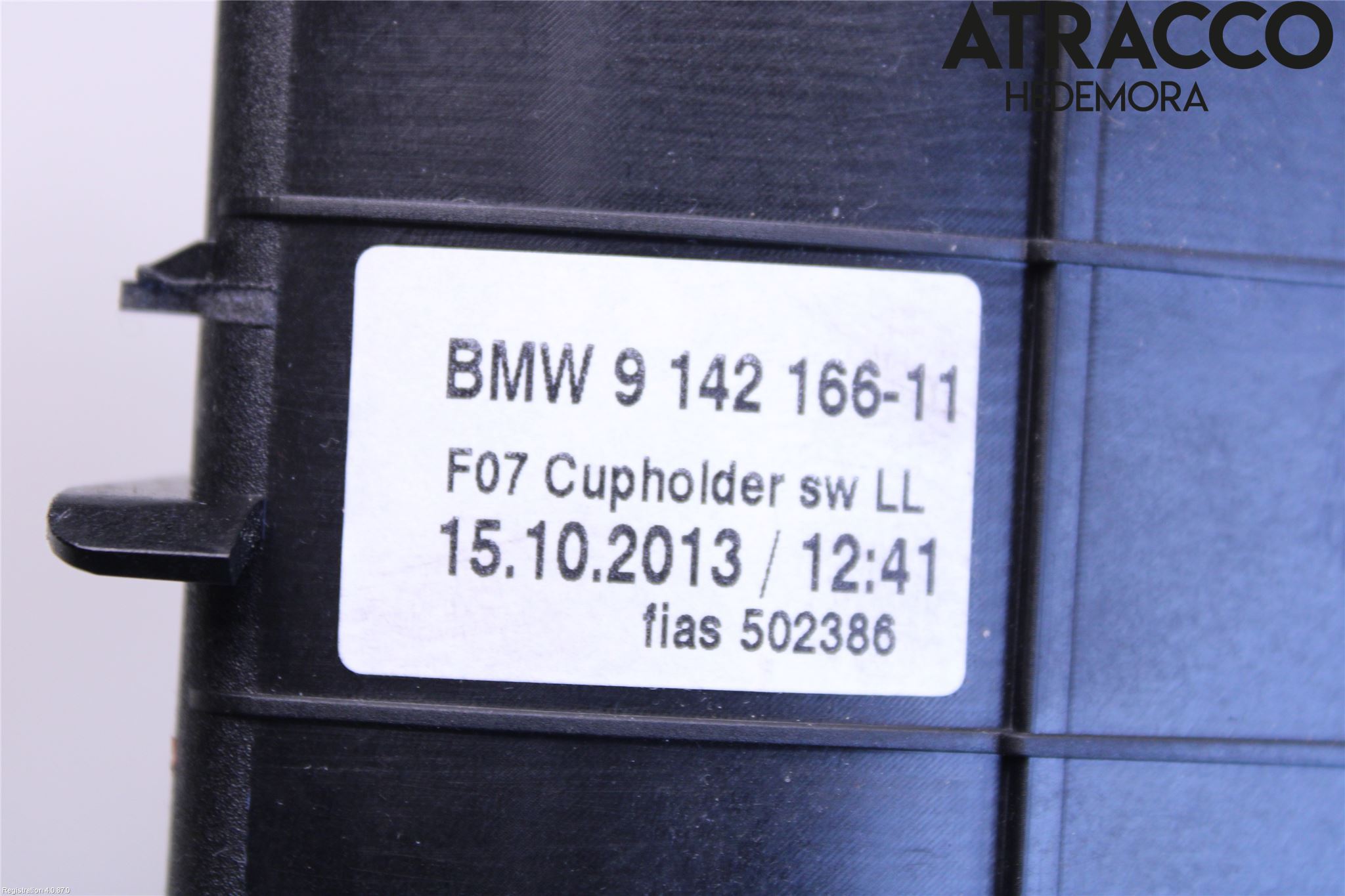 BMW 5 GT F07 09-17 Mugghållare