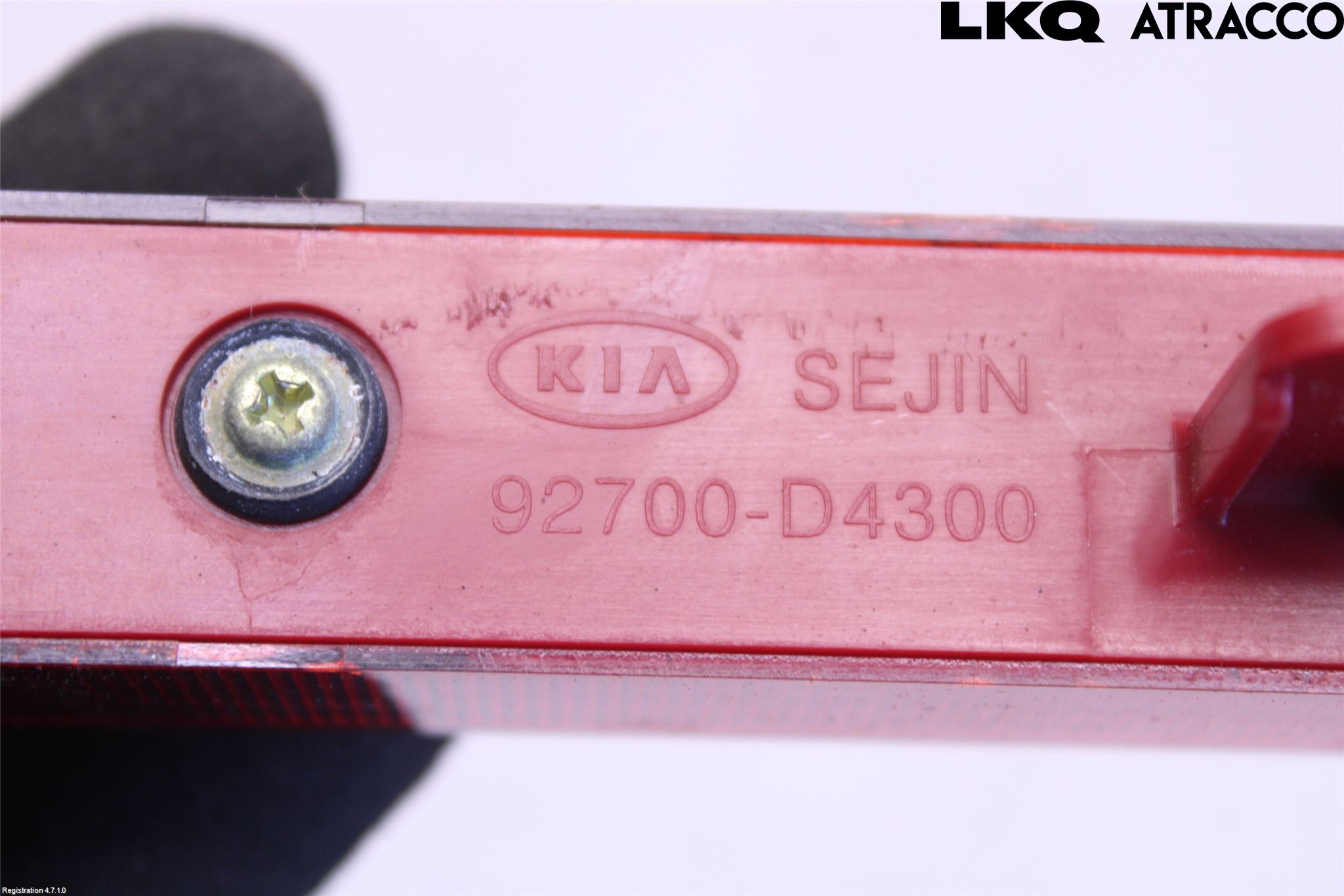 Kia OPTIMA 16-20 Bromsljus Bakruta