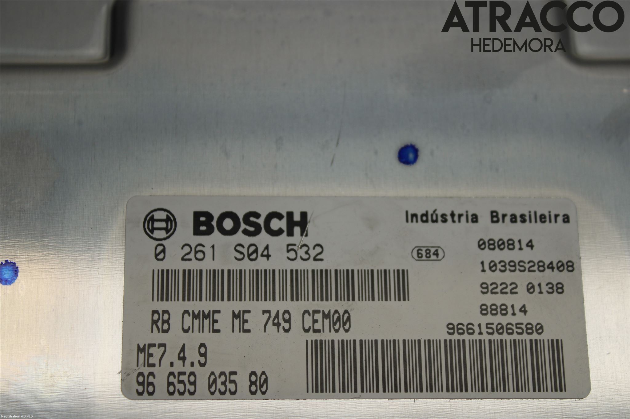 Peugeot 308 08-13 Styrenhet Insprut Bensin