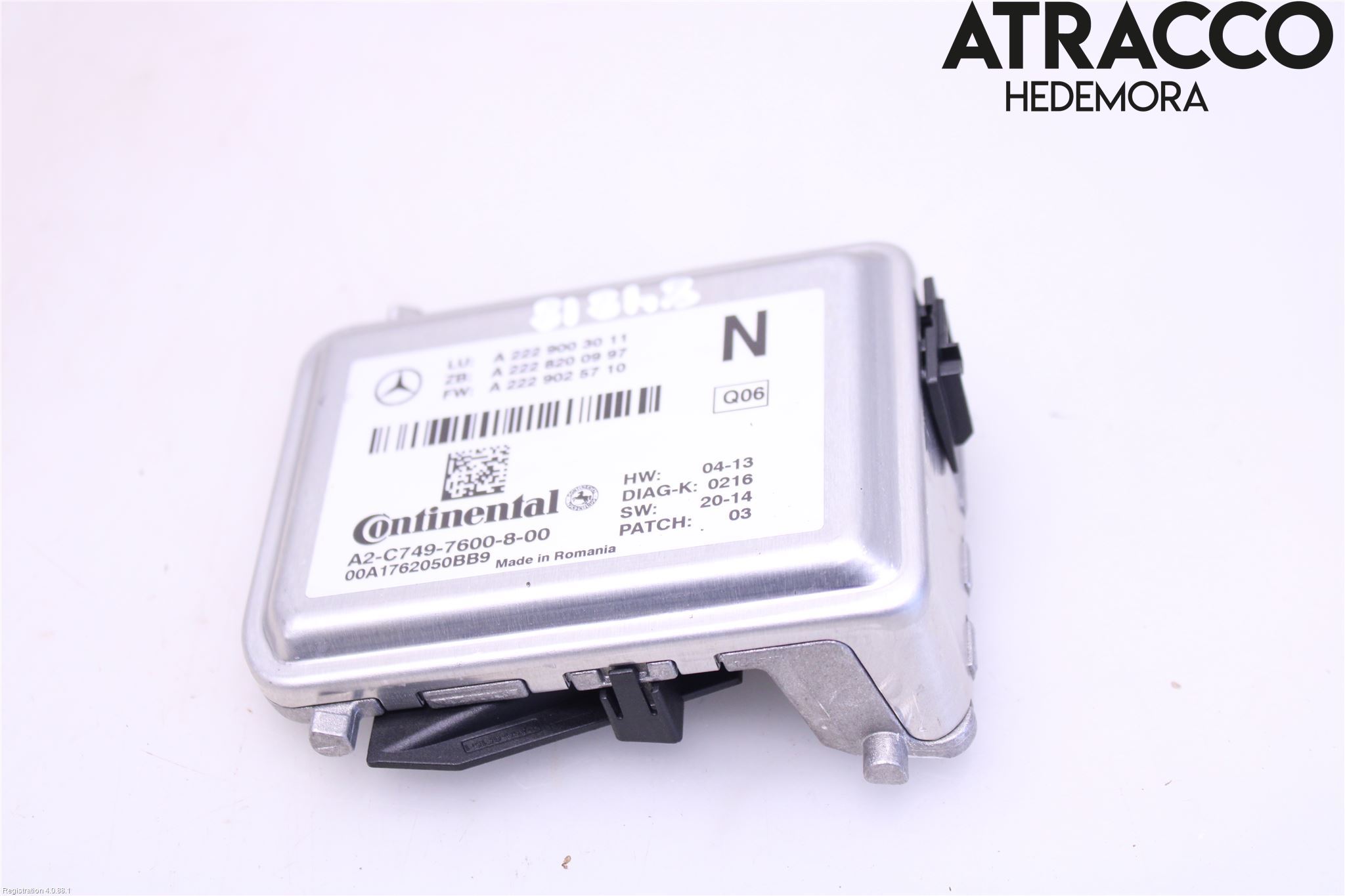 Mercedes-Benz MB C-KLASS (W205) 14-21 Sensor Aktivt Kollisionsskydd