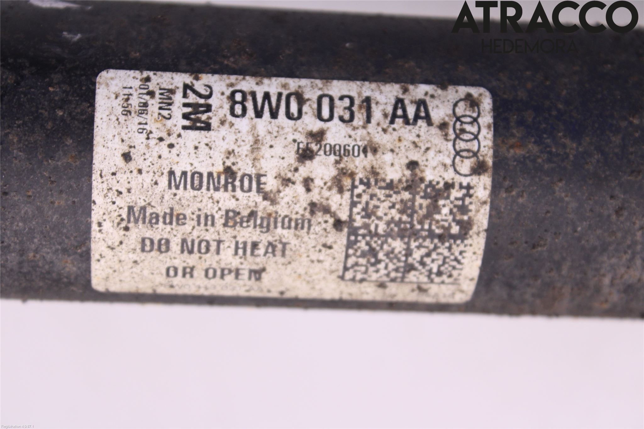 Audi A4/S4 B9 16-19 Fjäderben Fram Vänster