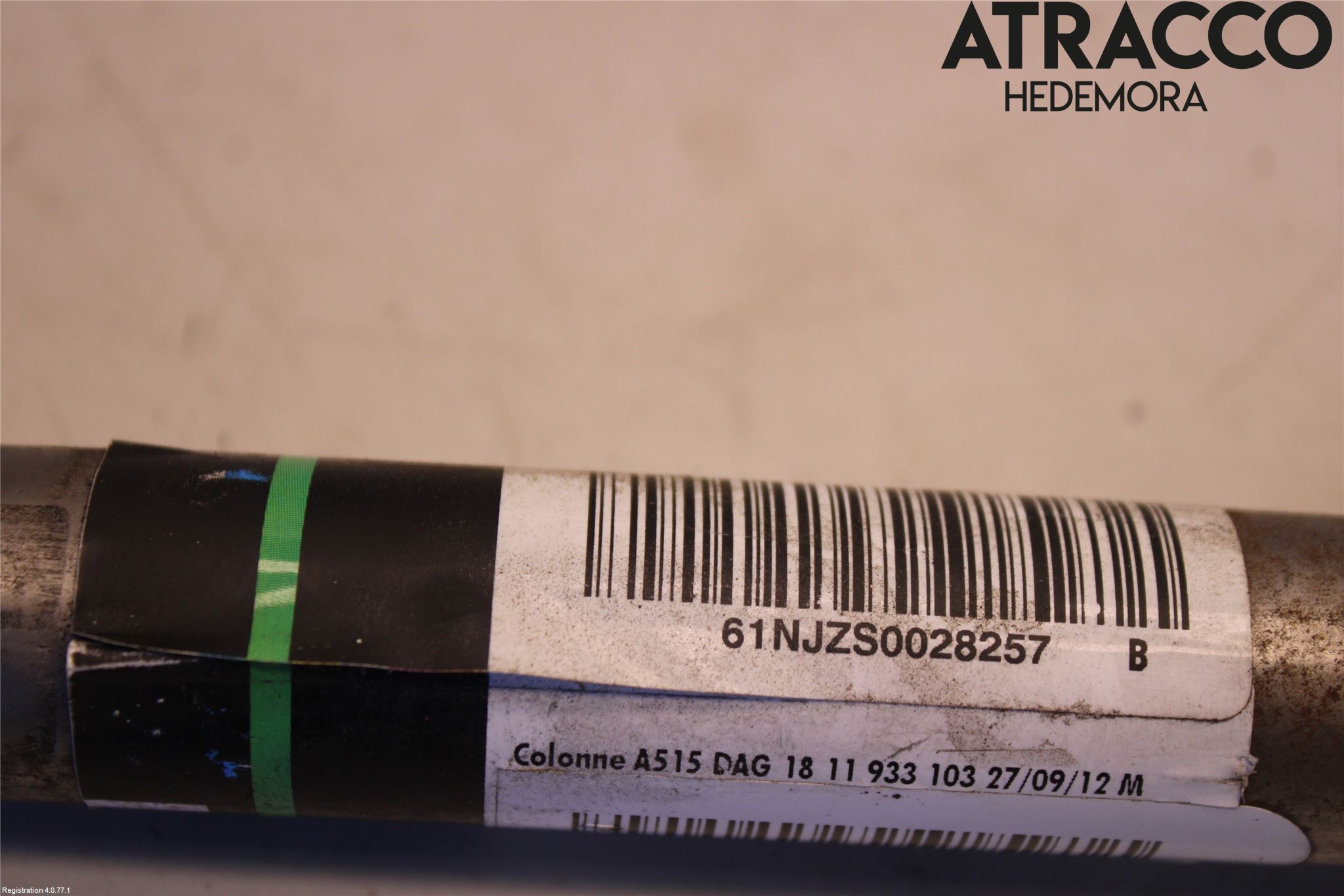 Peugeot 208 12-15 Rattaxelknut