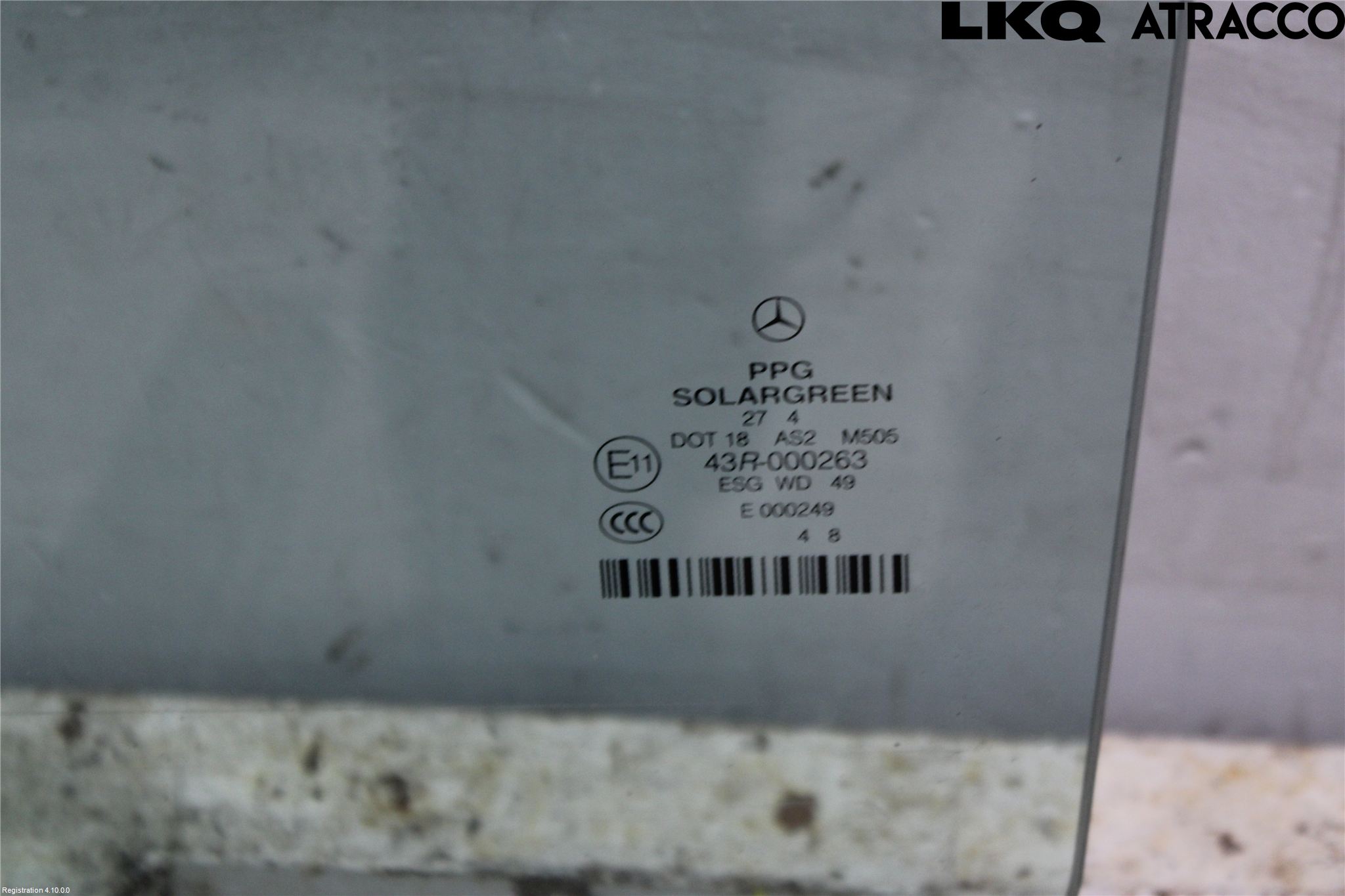 Mercedes-Benz MB S-KLASS (W221) 05-13 Dörruta Bak Vänster