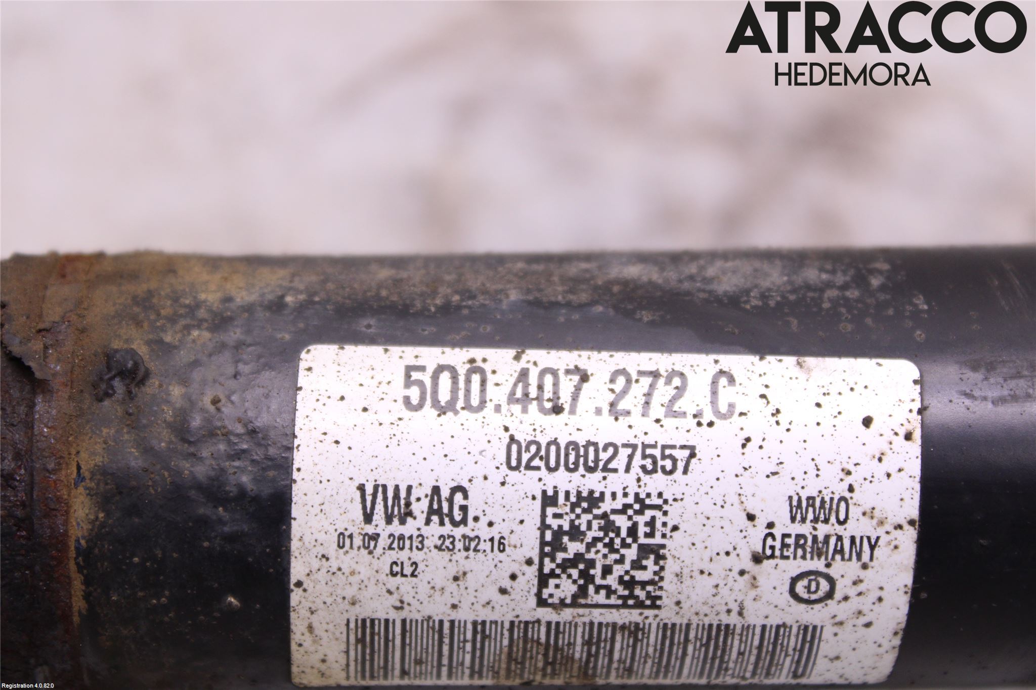 Volkswagen VW GOLF / E-GOLF VII 13-20 Drivaxel Fram Höger