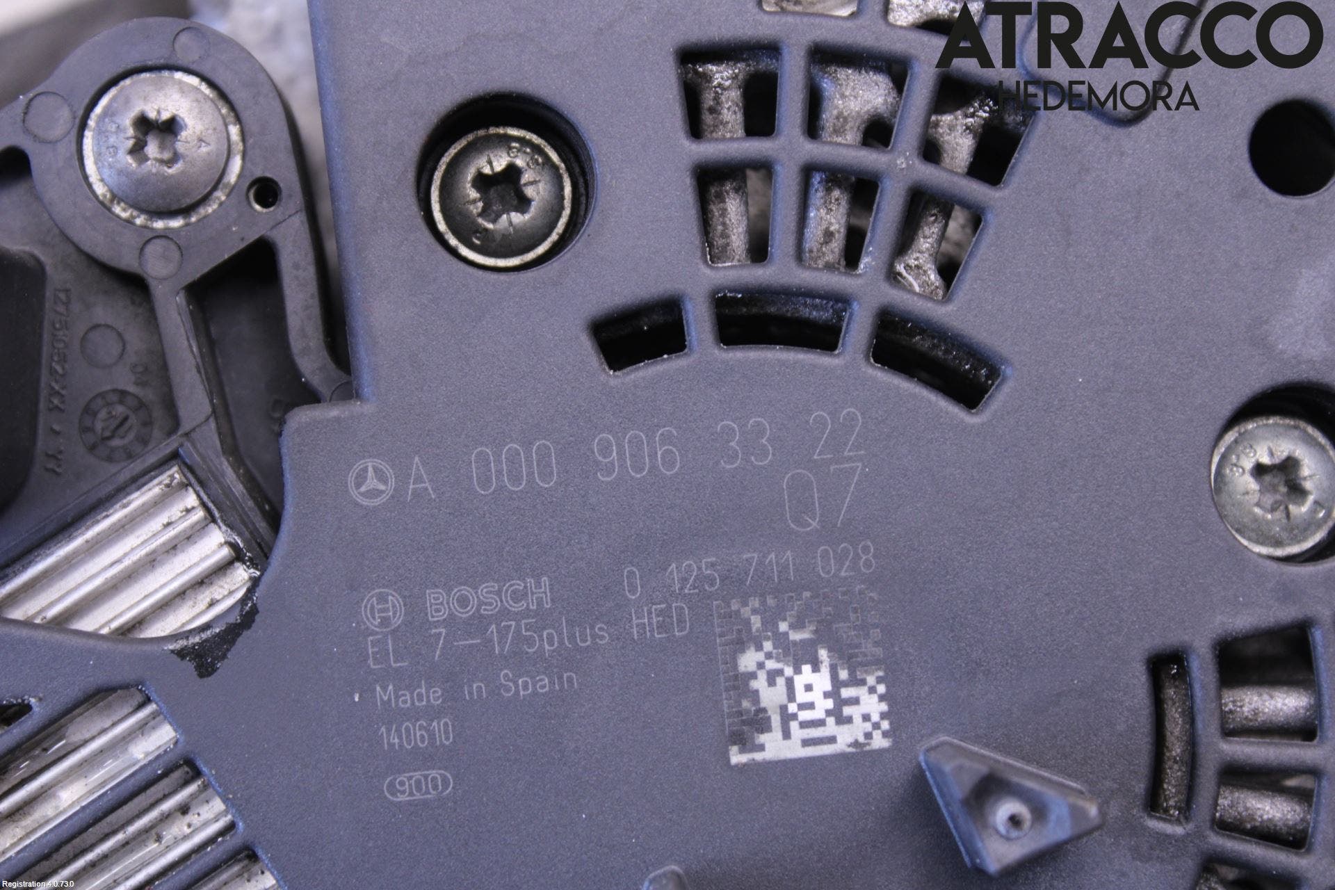 Mercedes-Benz MB A-KLASS (W176) 13-18 Generator