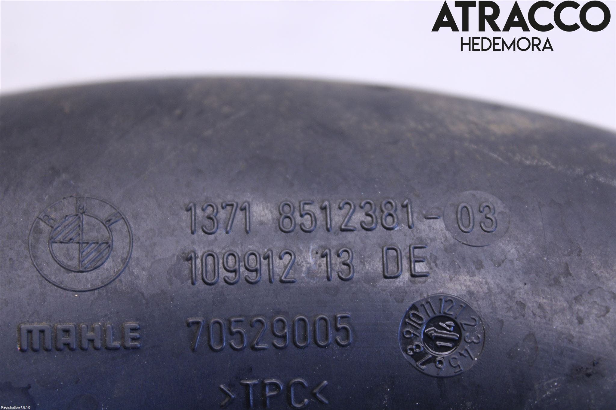 BMW 4 F32/F33/F82/F83 13-20 Laddluft-Intercoolerrör