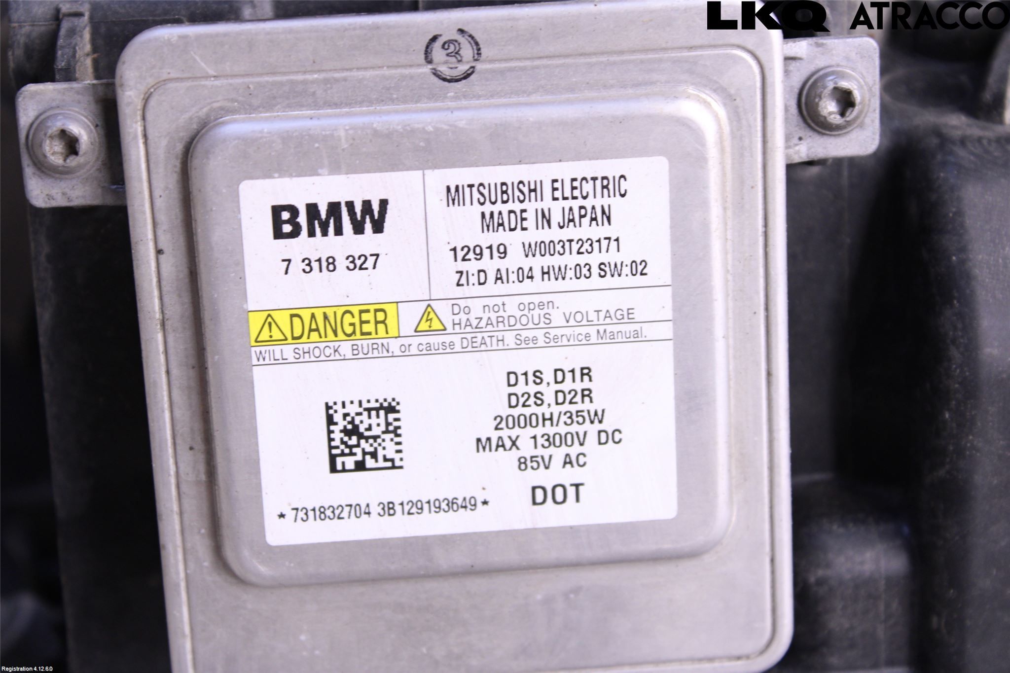 BMW 5 GT F07 09-17 Strålkastare Vänster