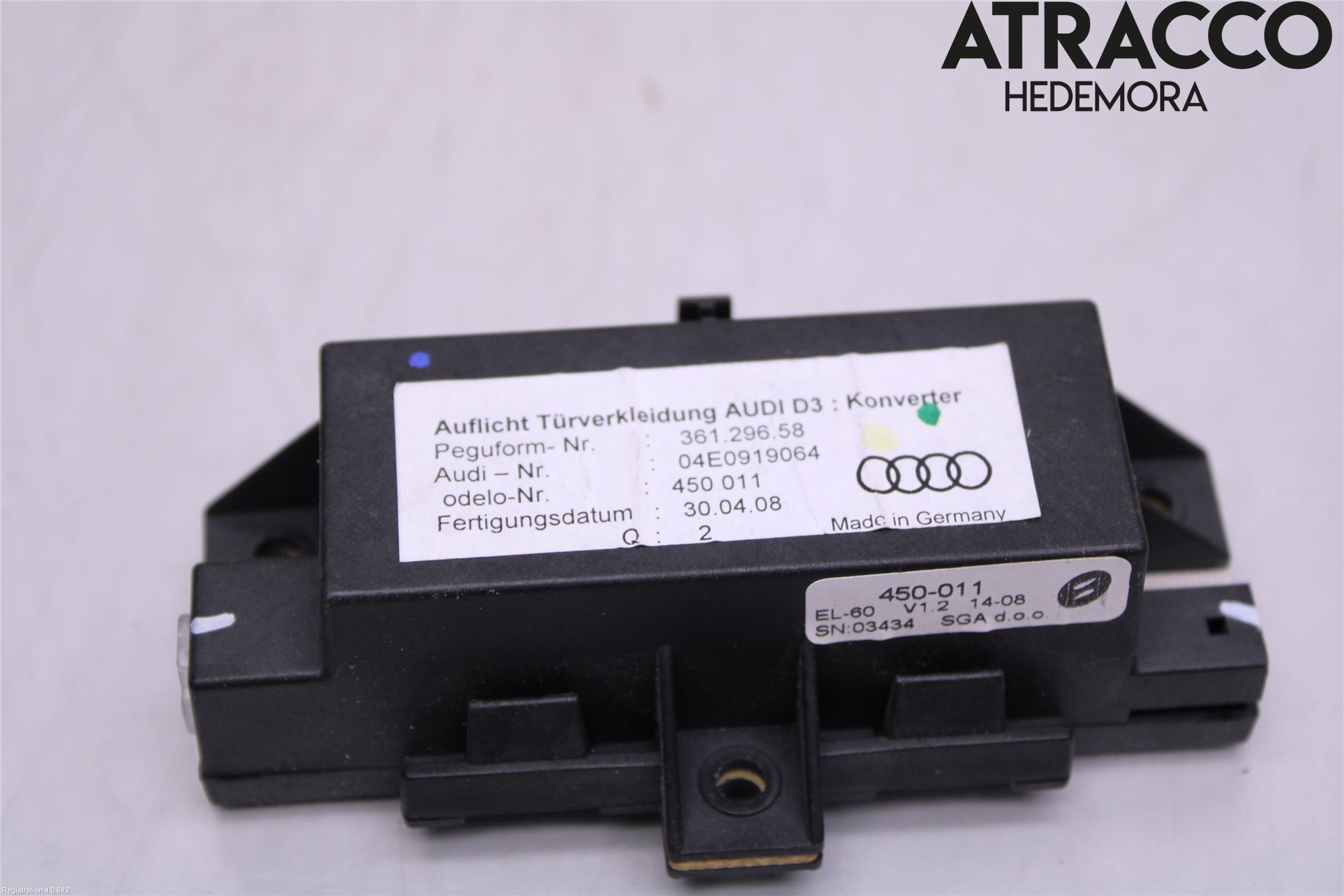 Audi A8/S8 4E  02-09 Strömställare Övrigt