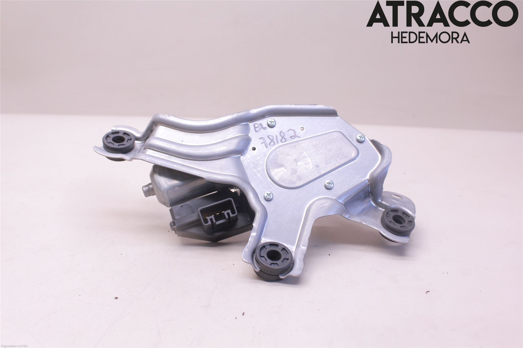 Toyota AVENSIS 16-18 Torkarmotor Baklucka