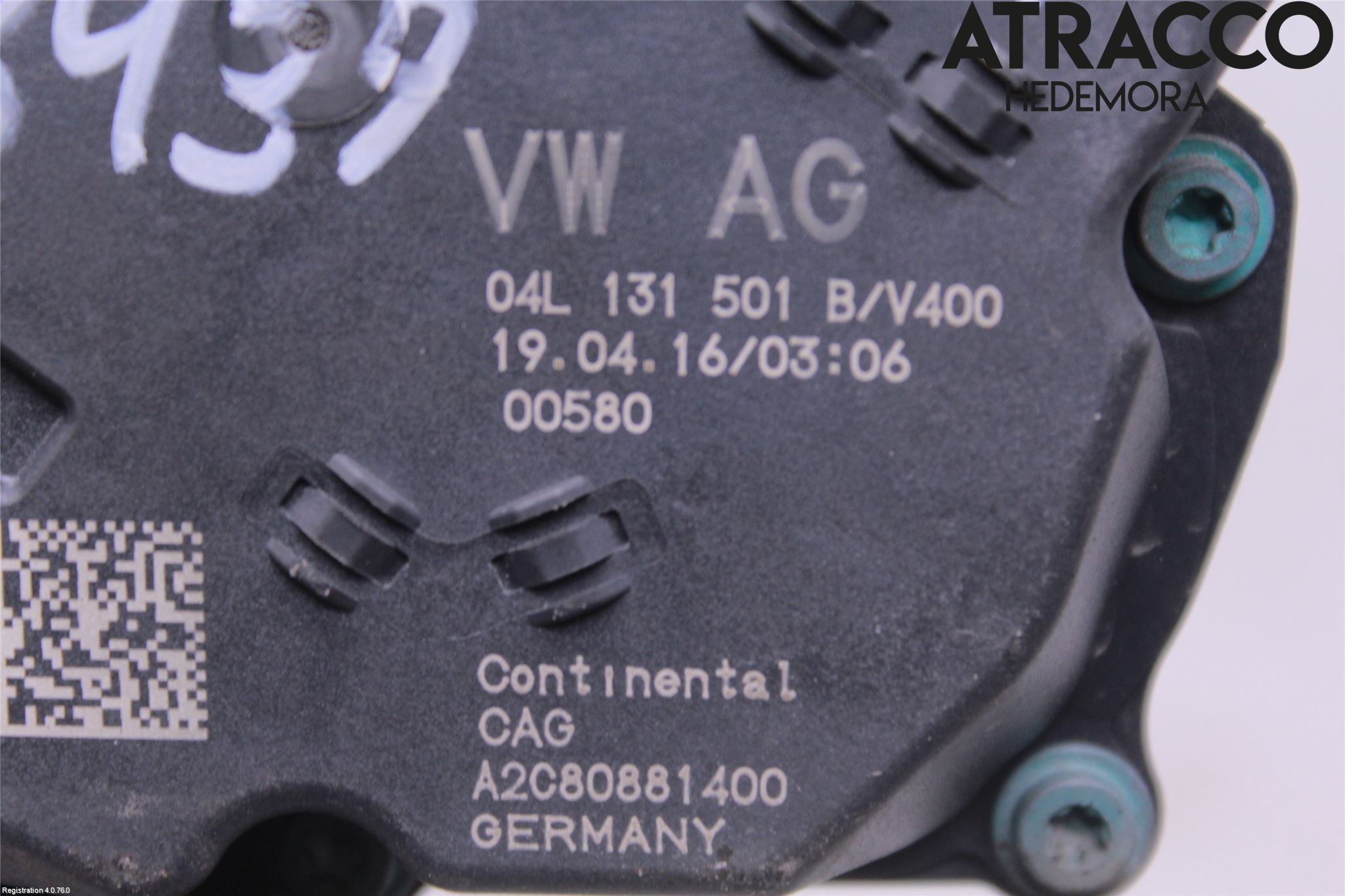 Audi A4/S4 B9 16-19 Injspjällhus