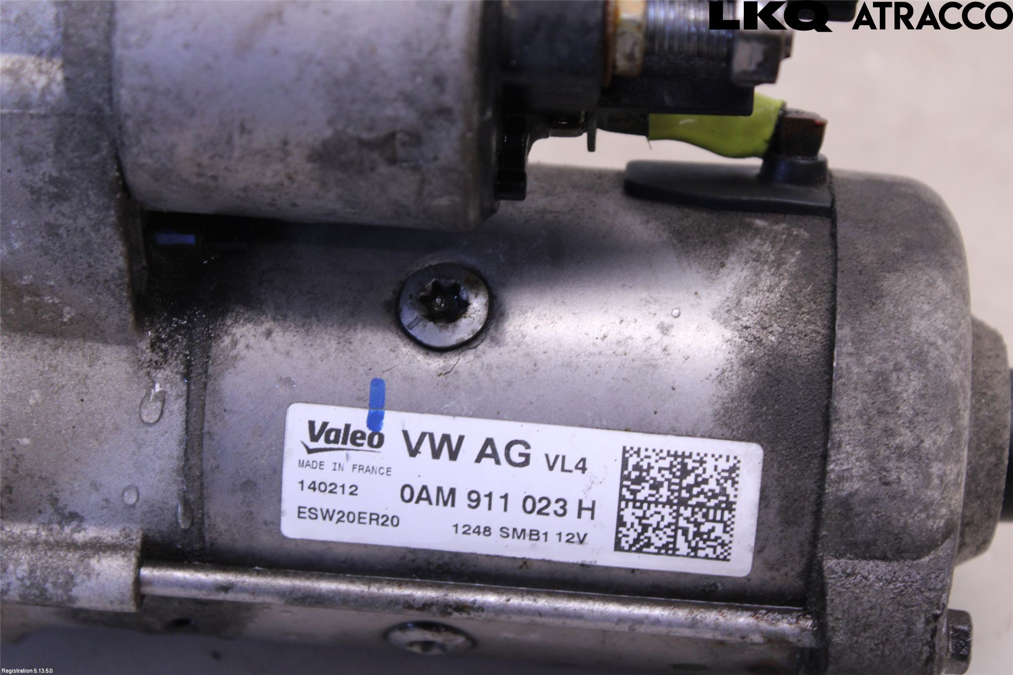 Volkswagen VW GOLF VI 09-13 Startmotor Diesel