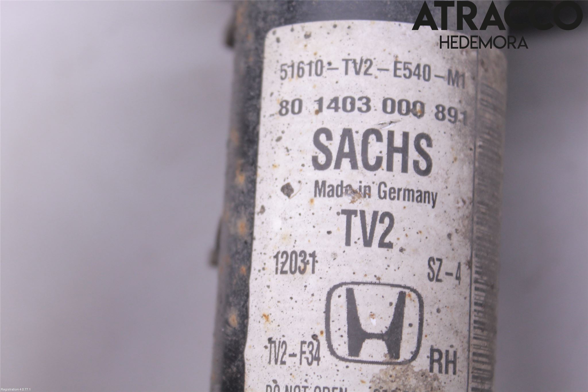 Honda CIVIC 12-16 Fjäderben Fram Höger