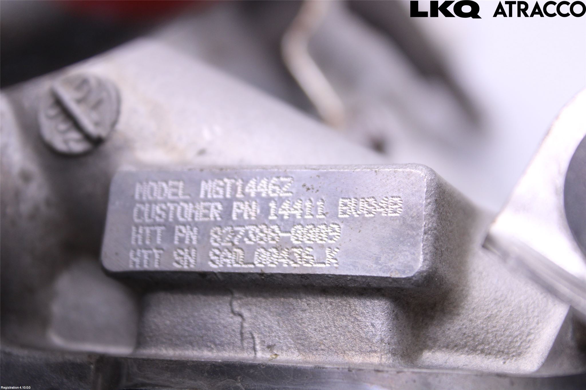 Nissan PULSAR Turboaggregat