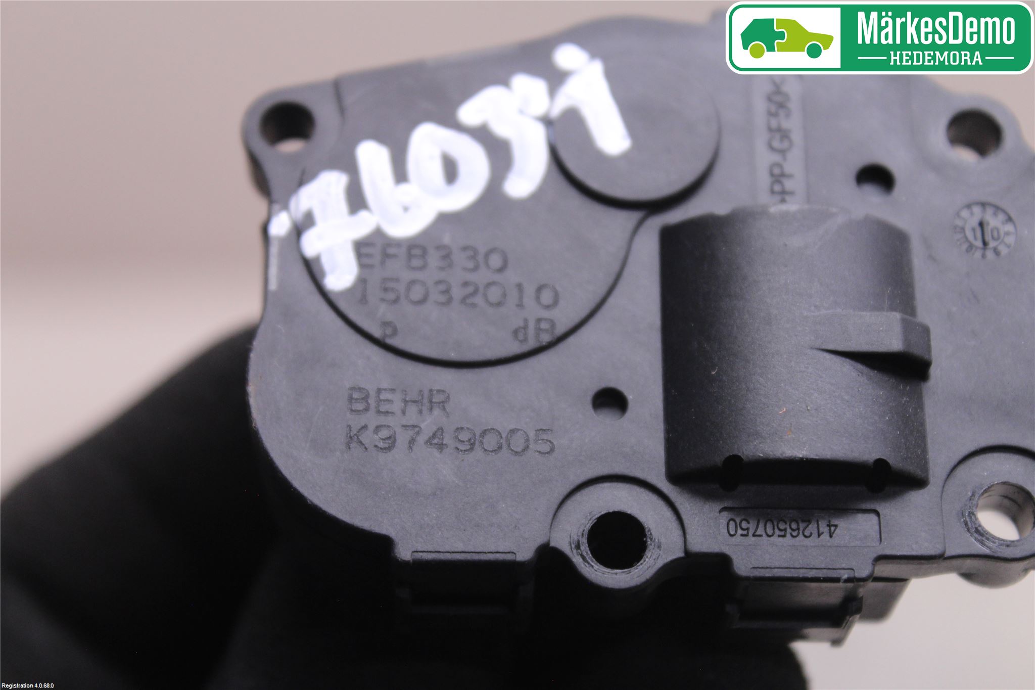 Porsche PANAMERA 09- Ac Reglermotor