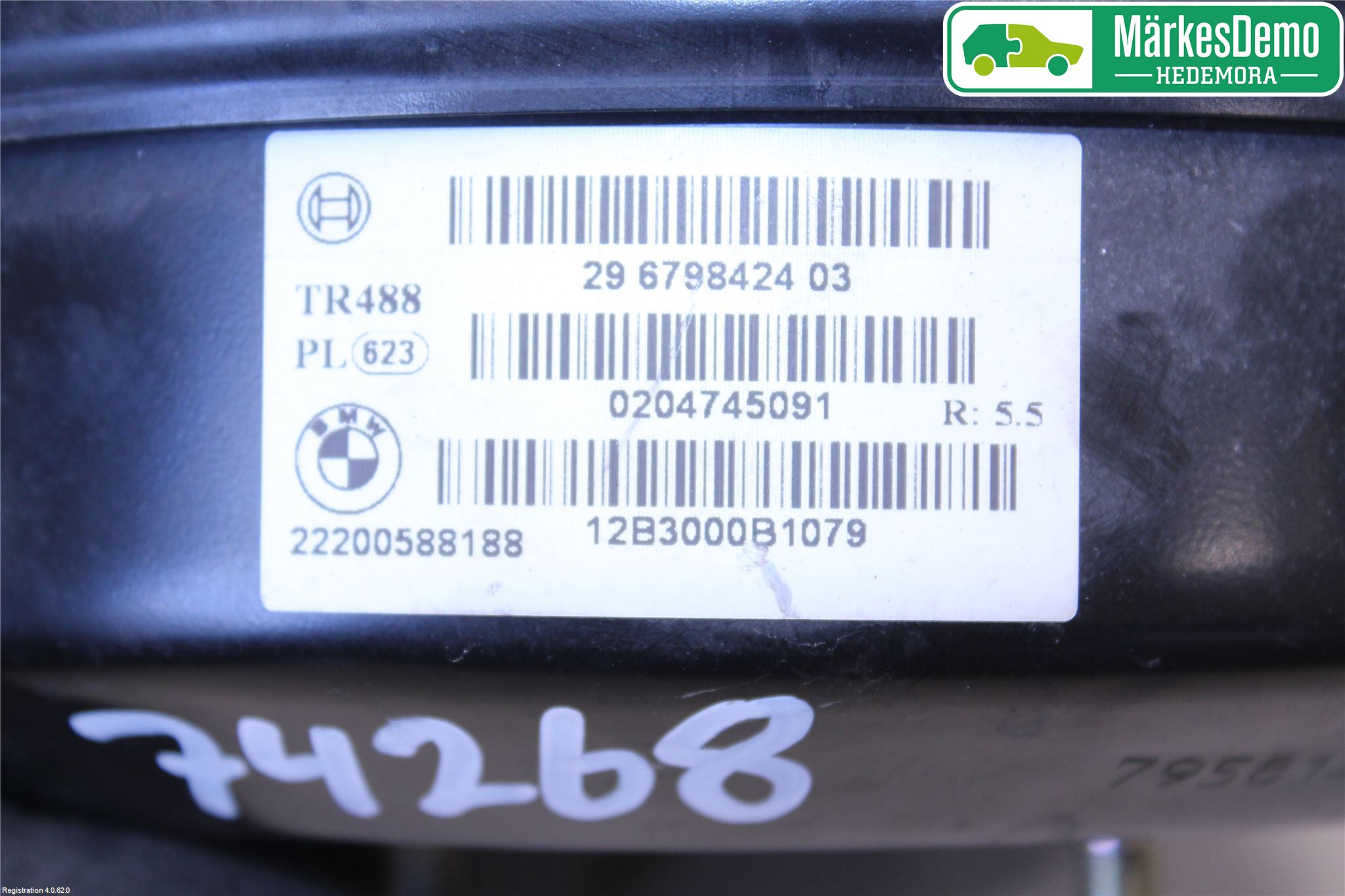 BMW 1 F20/F21 11-19 Bromsservo