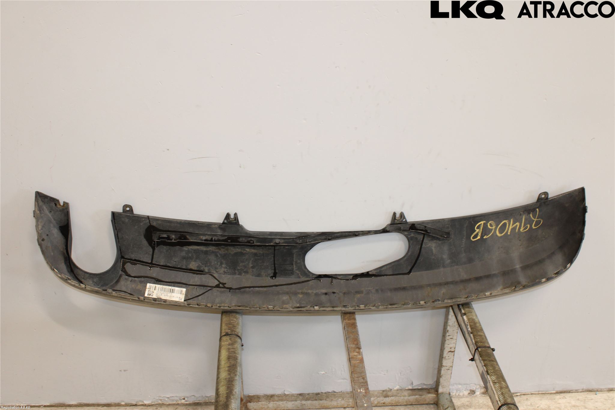 Audi A4/S4 B9 16-19 Stötfångardel Bak Mitt