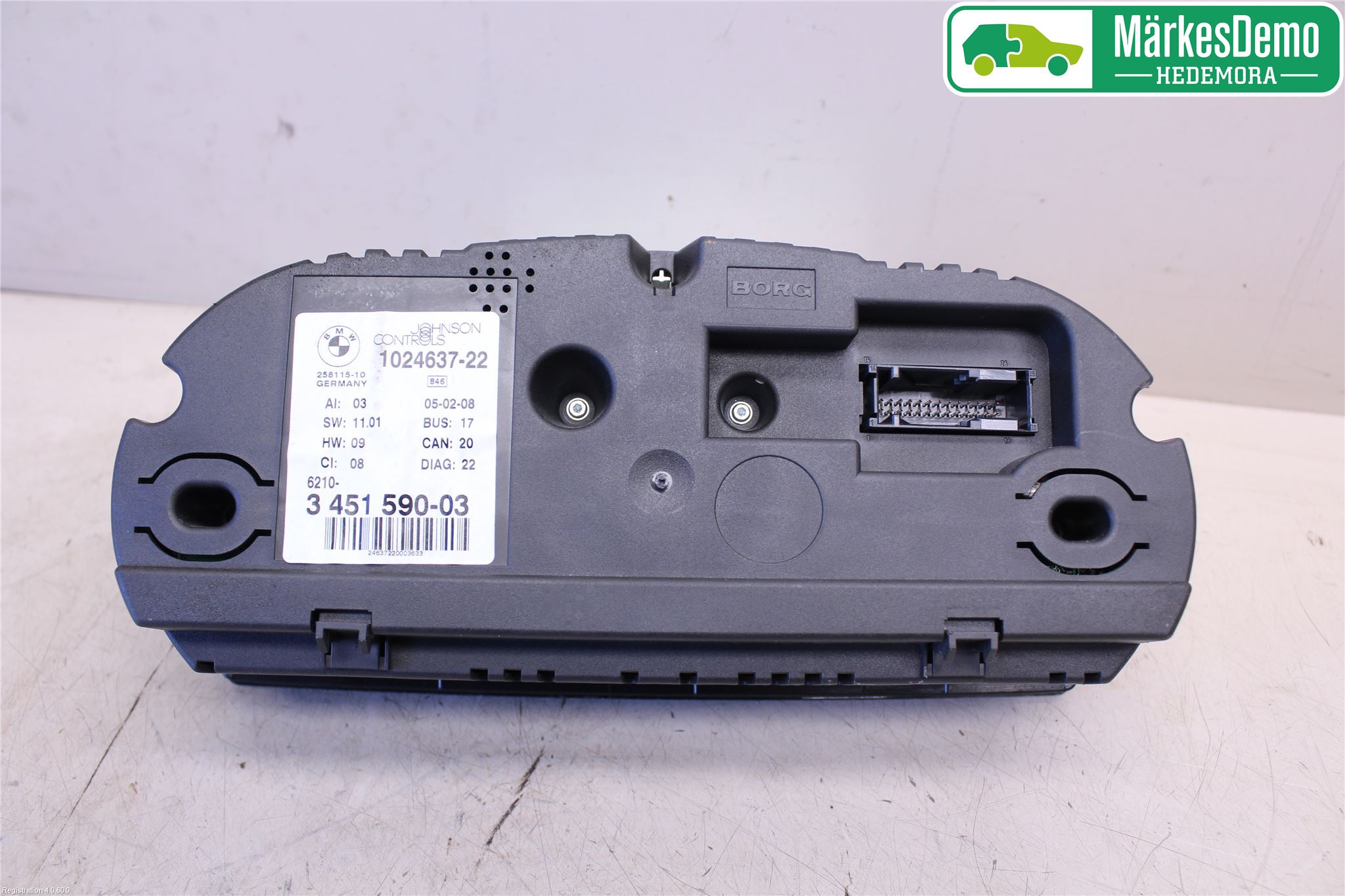 BMW X3 E83     03-10 Instrument Komb