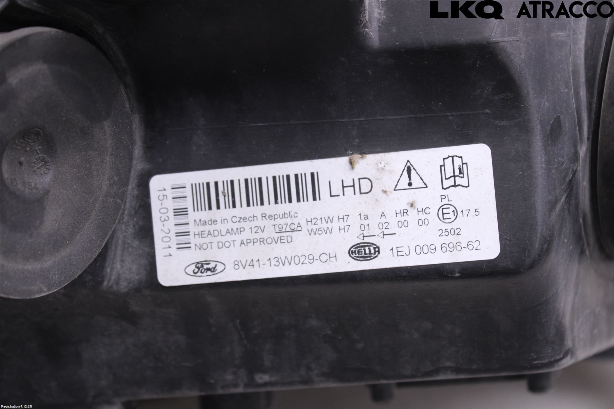 Ford KUGA 08-12 Strålkastare Höger