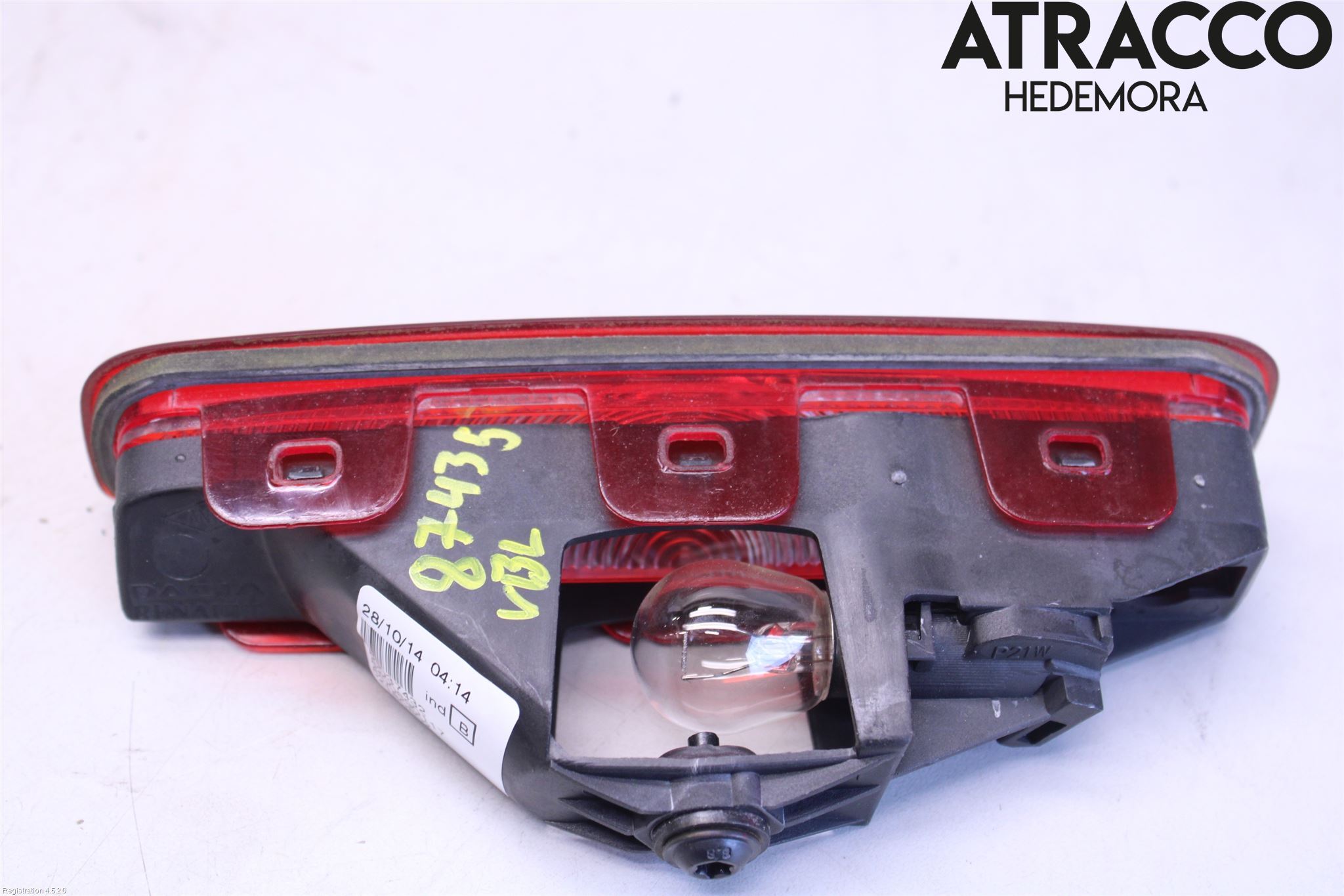 Dacia DOKKER 13- Relä Backljus