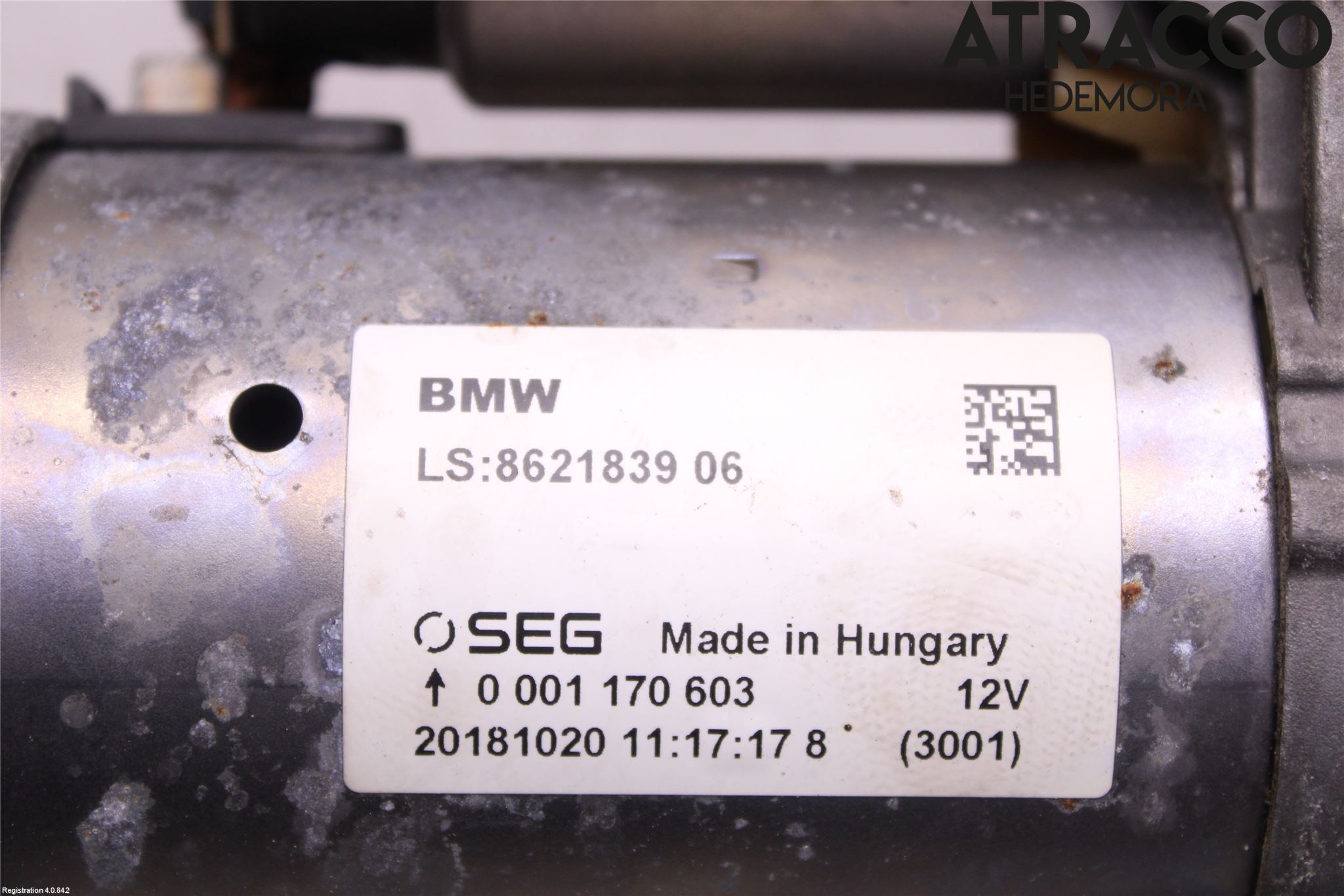 BMW 1 F20/F21 11-19 Startmotor