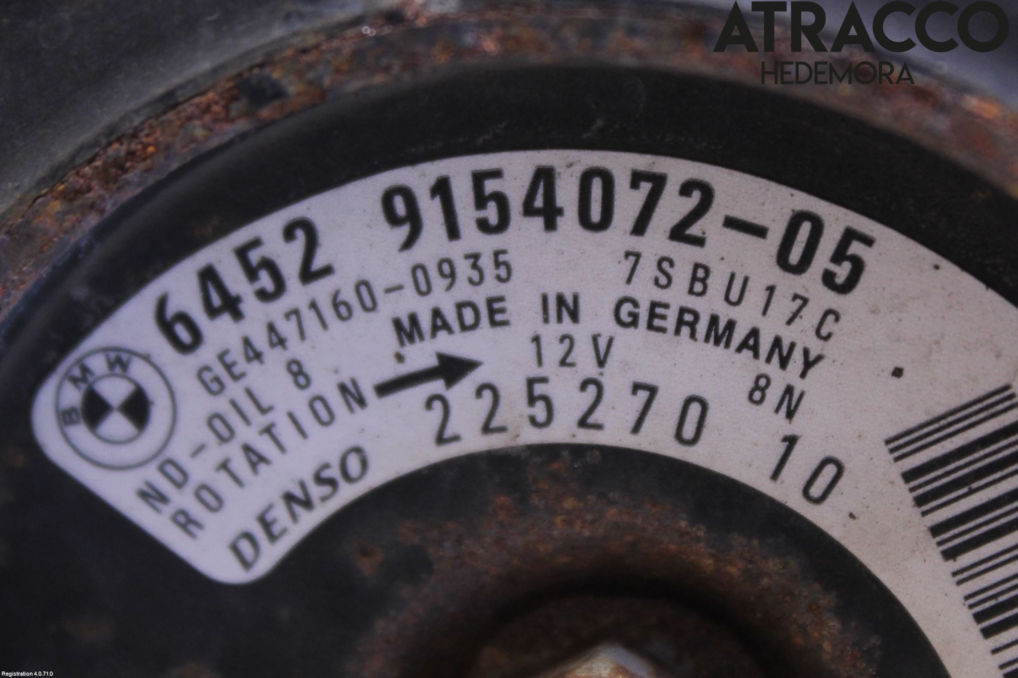 BMW X6 E71/E72   08-14 Ac Kompressor