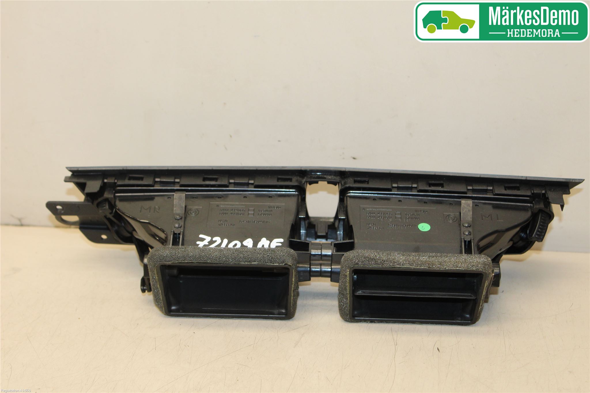 BMW X1 E84 10-15 Defrosterkanal-Munstycke