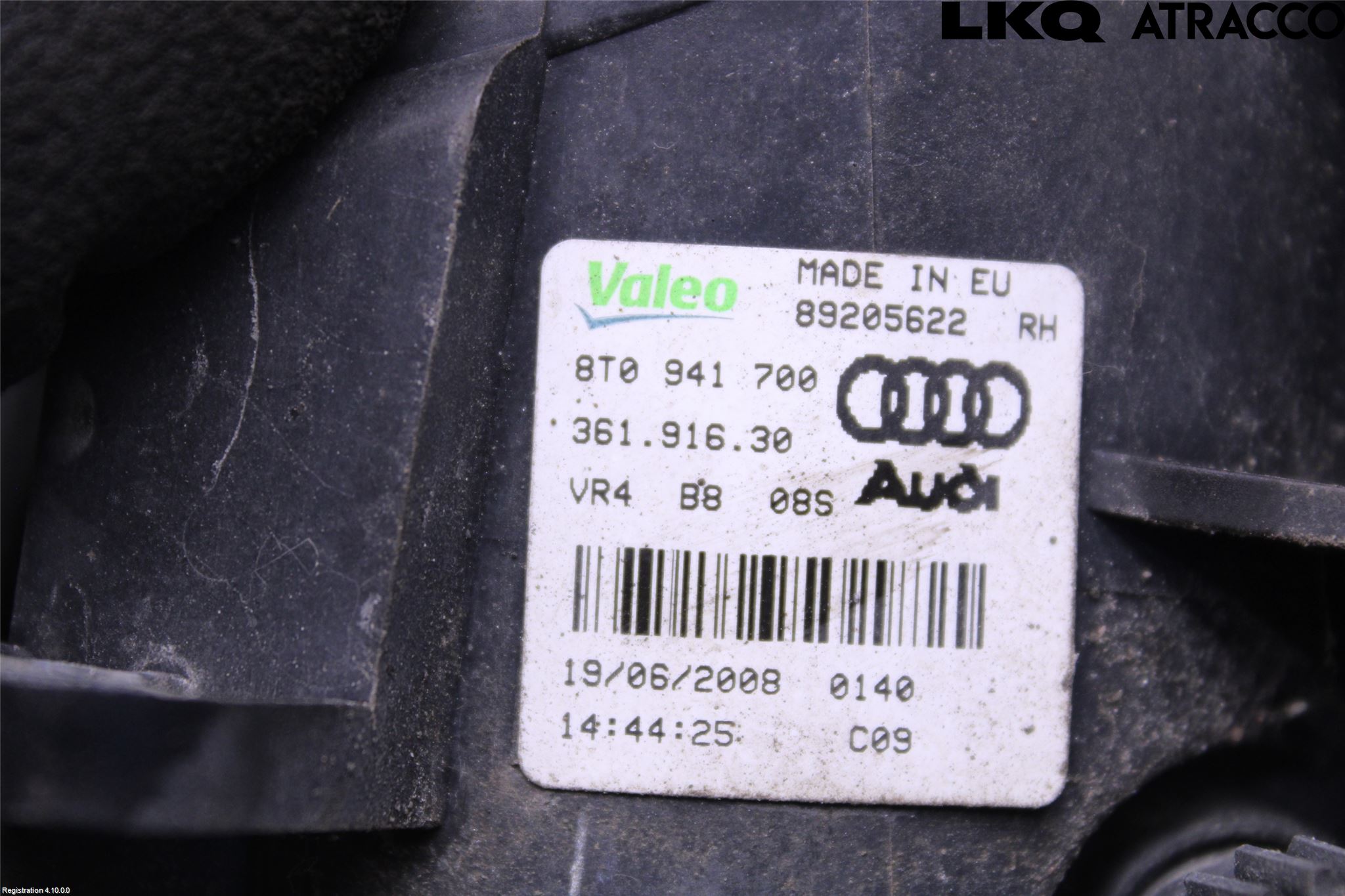 Audi A4/S4 08-11 Dimljus-Varselljus Fram