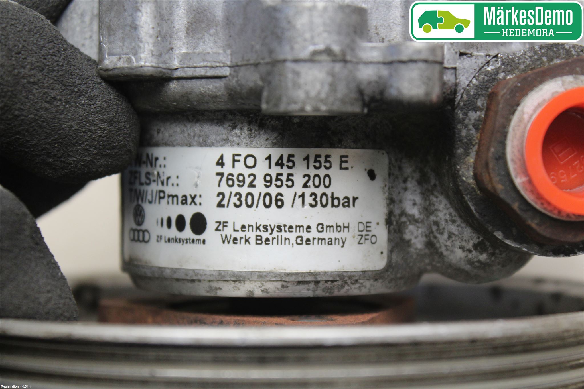 Audi A6/S6     05-11 Styrservopump