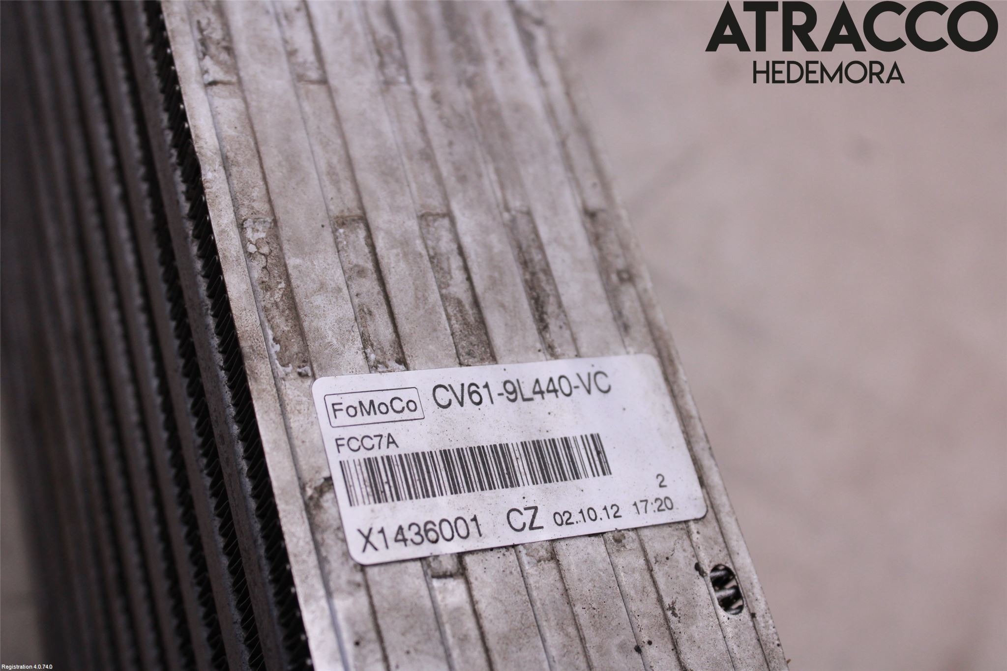 Ford FOCUS 11-14 Laddluft-Intercooler Kyl