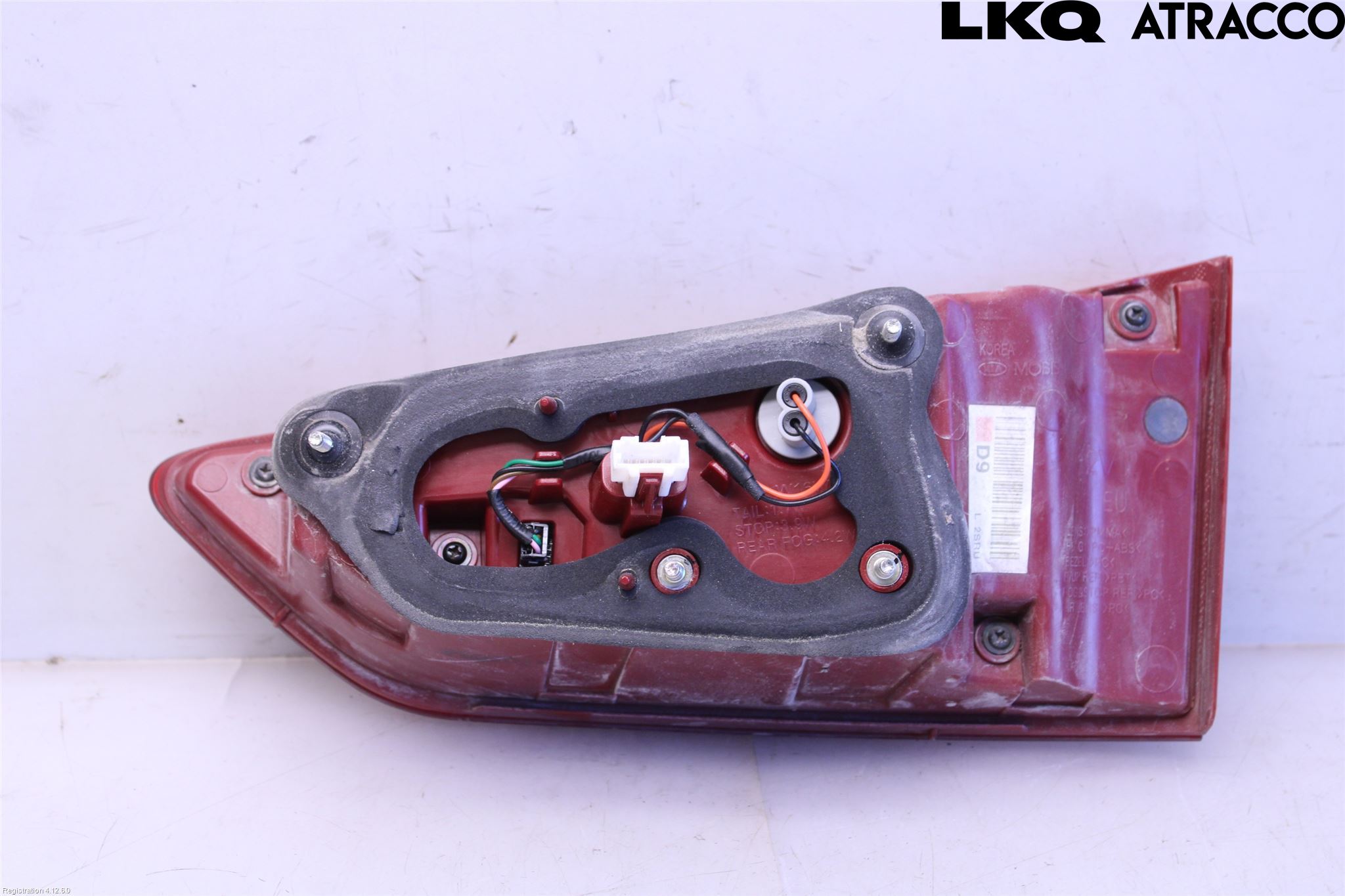 Kia OPTIMA 16-20 Bakljus Lucka Vä