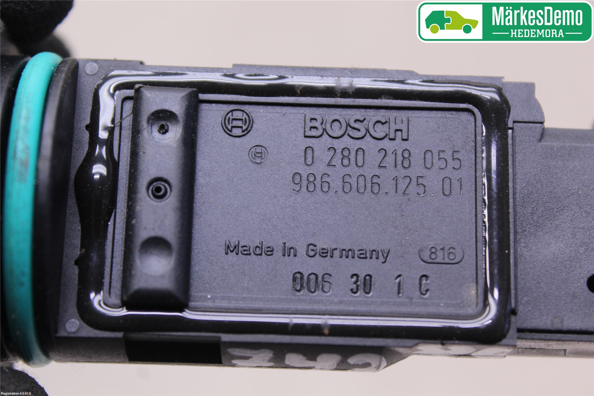 Porsche 911 64- Injluftmassamätare