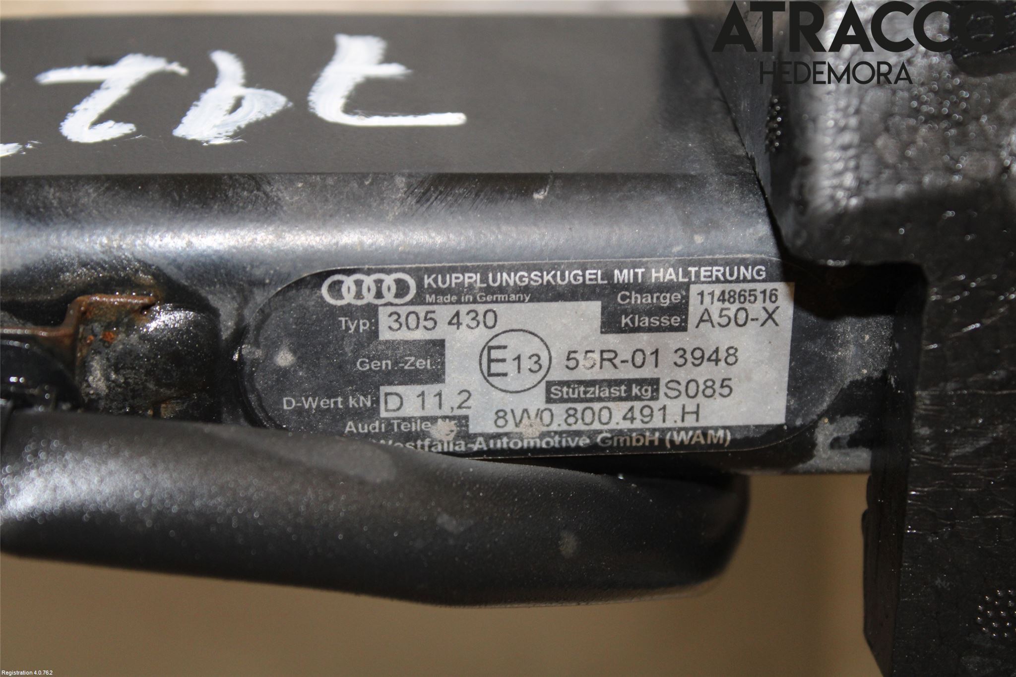 Audi A4/S4 B9 16-19 Dragkrok