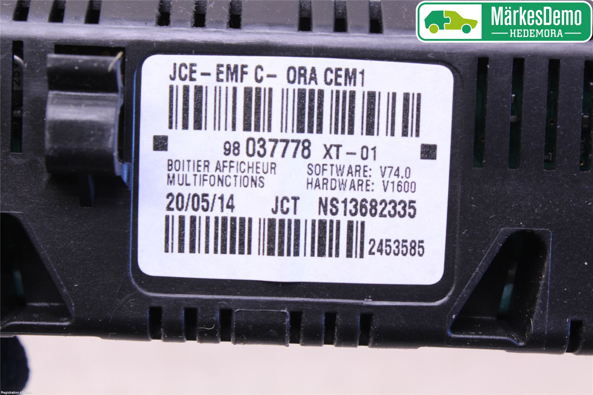 Citroen C3 10-17 Färddator