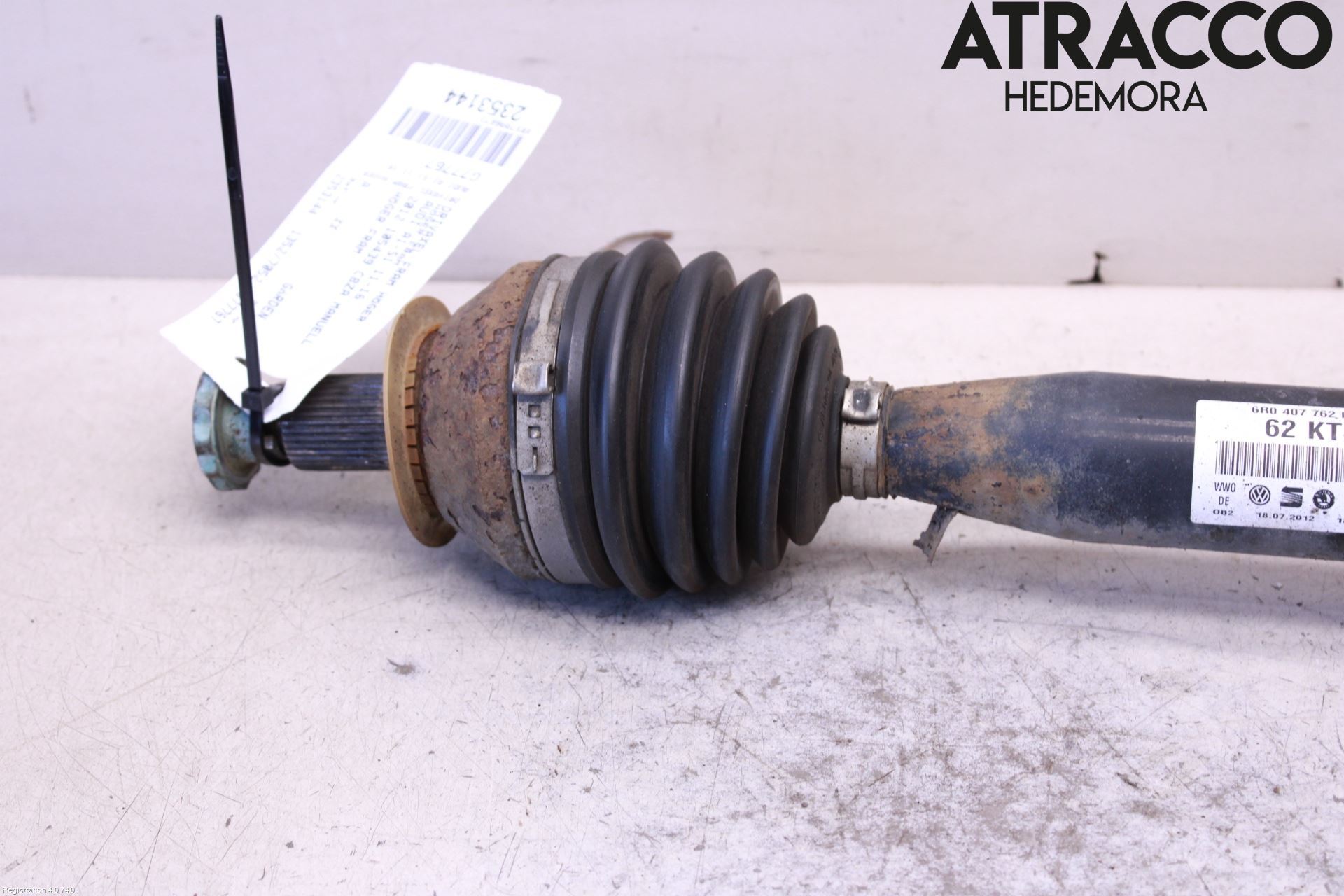 Audi A1/S1 11-18 Drivaxel Fram Höger