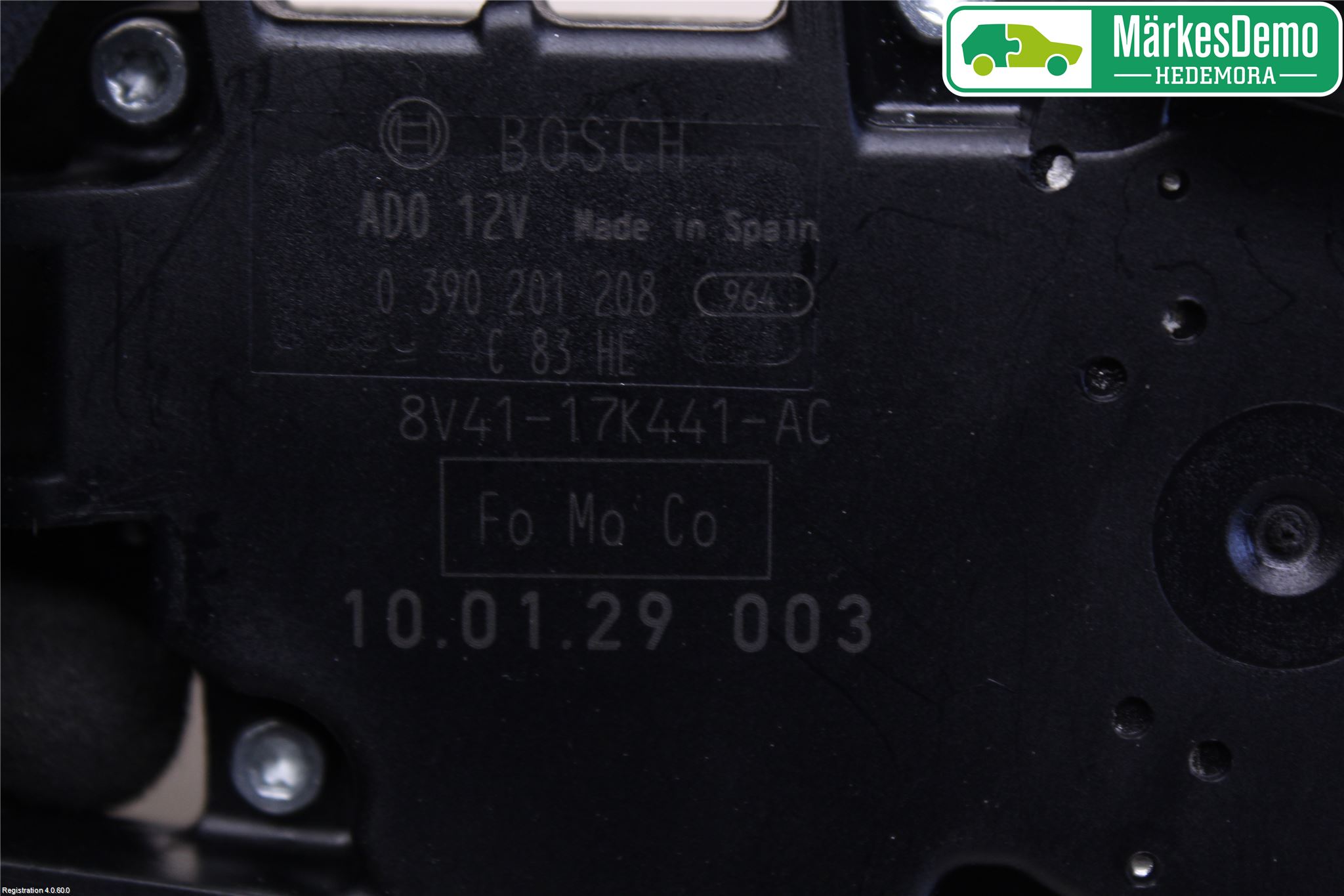 Ford KUGA 08-12 Torkarmotor Baklucka