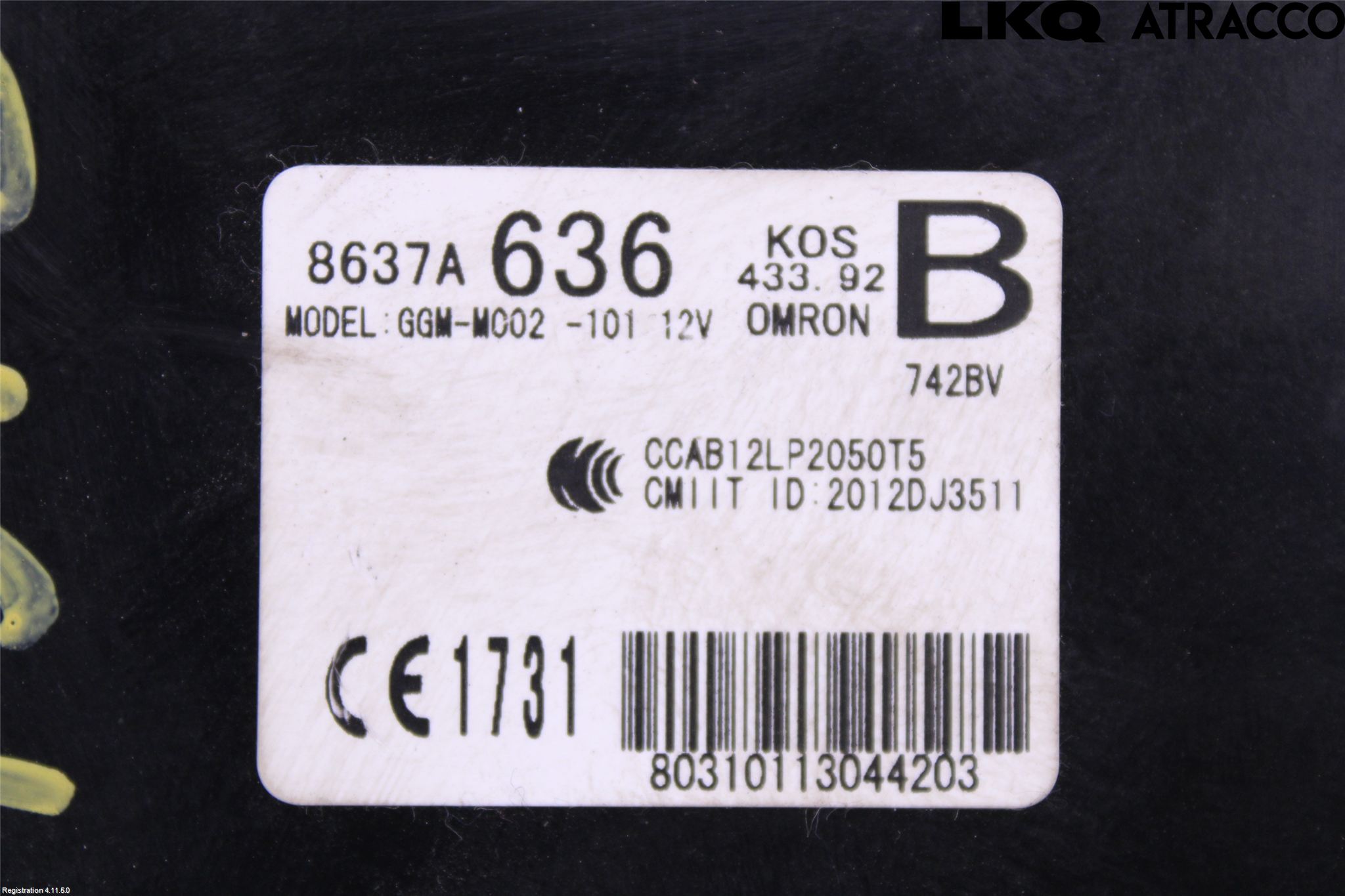 Mitsubishi SPACE STAR 13- Relä Övrigt