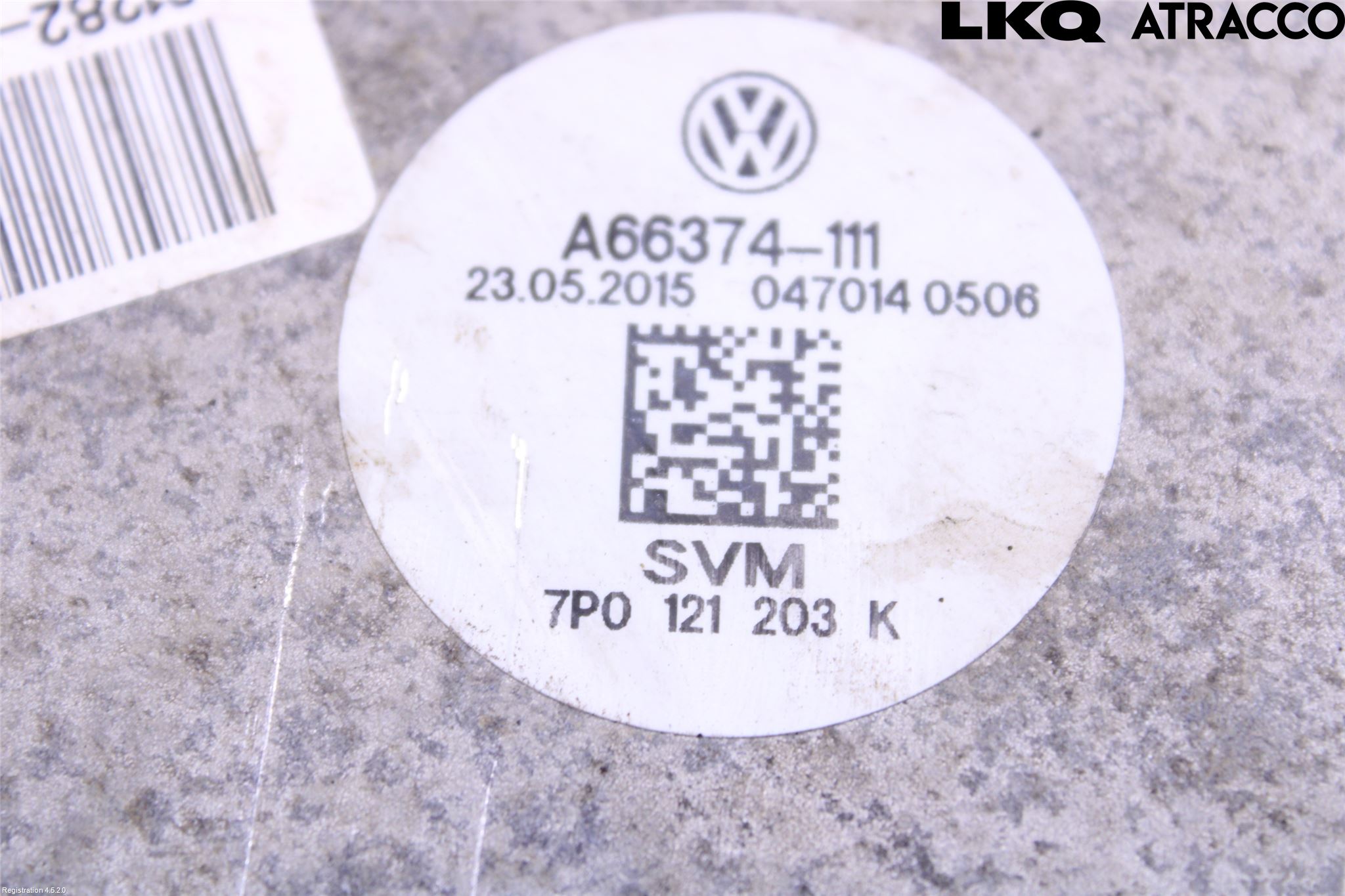 Volkswagen VW TOUAREG 7P 11-18 Kylfläkt El