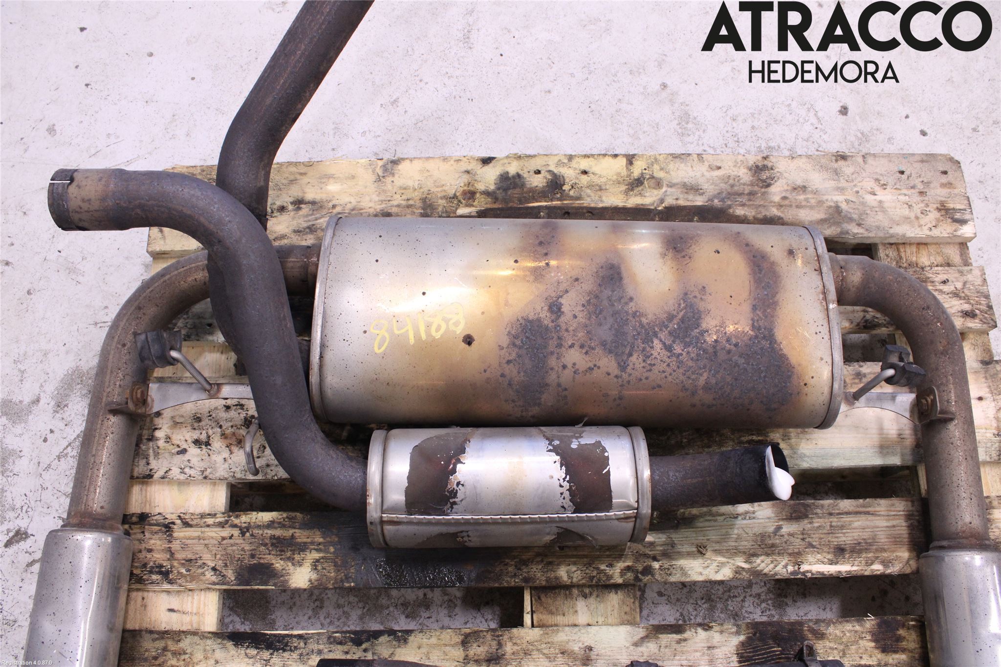 Volkswagen VW PASSAT 15-19 Avgassystem Komp Ej Kat