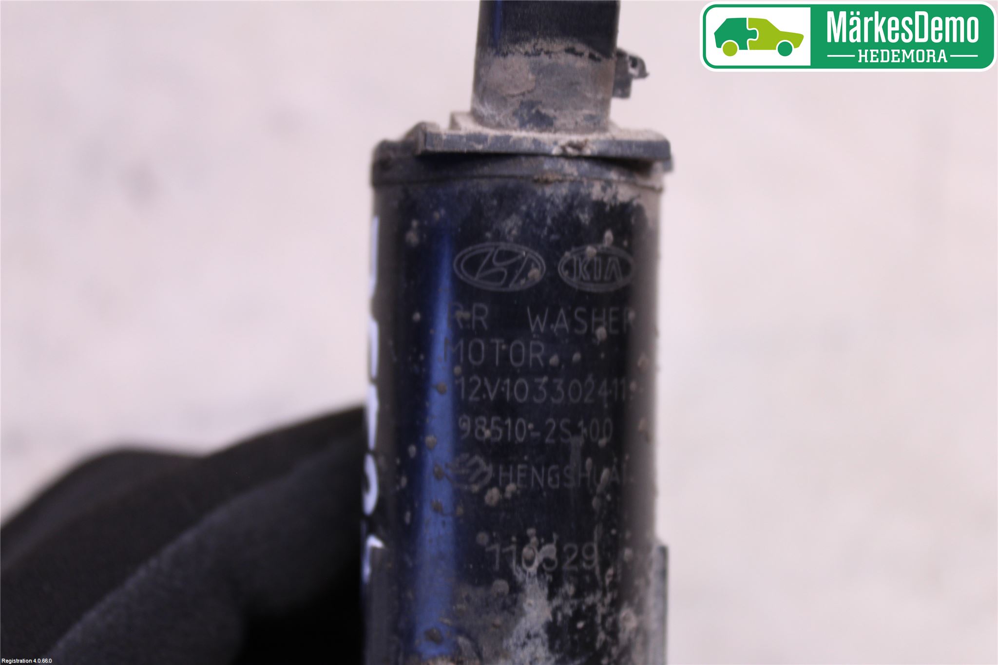 Kia SPORTAGE (SL) 11-15 Spolarpump Baklucka