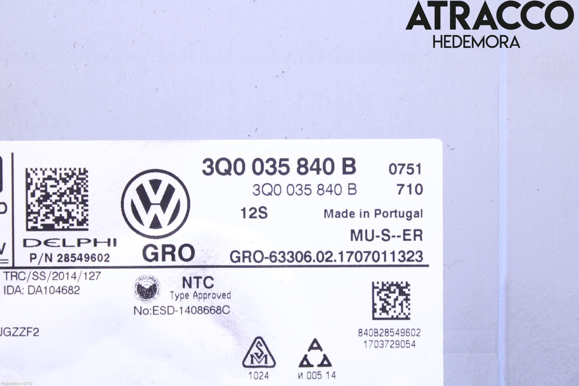 Volkswagen VW TIGUAN 16-24 Cd Radio - Multimediapanel