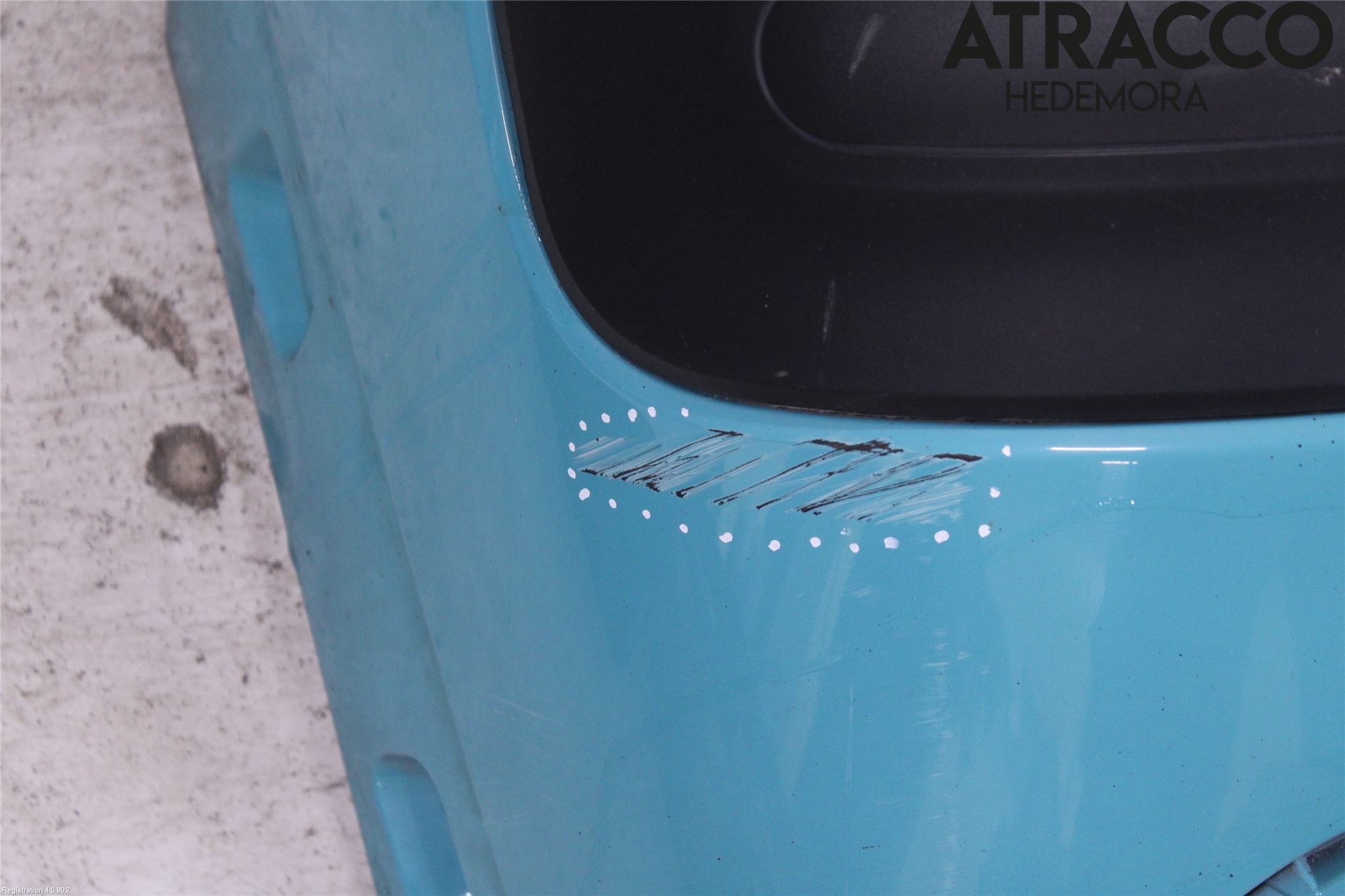 Citroen C4 CACTUS 14-20 Stötfångarbeklädnad Bak