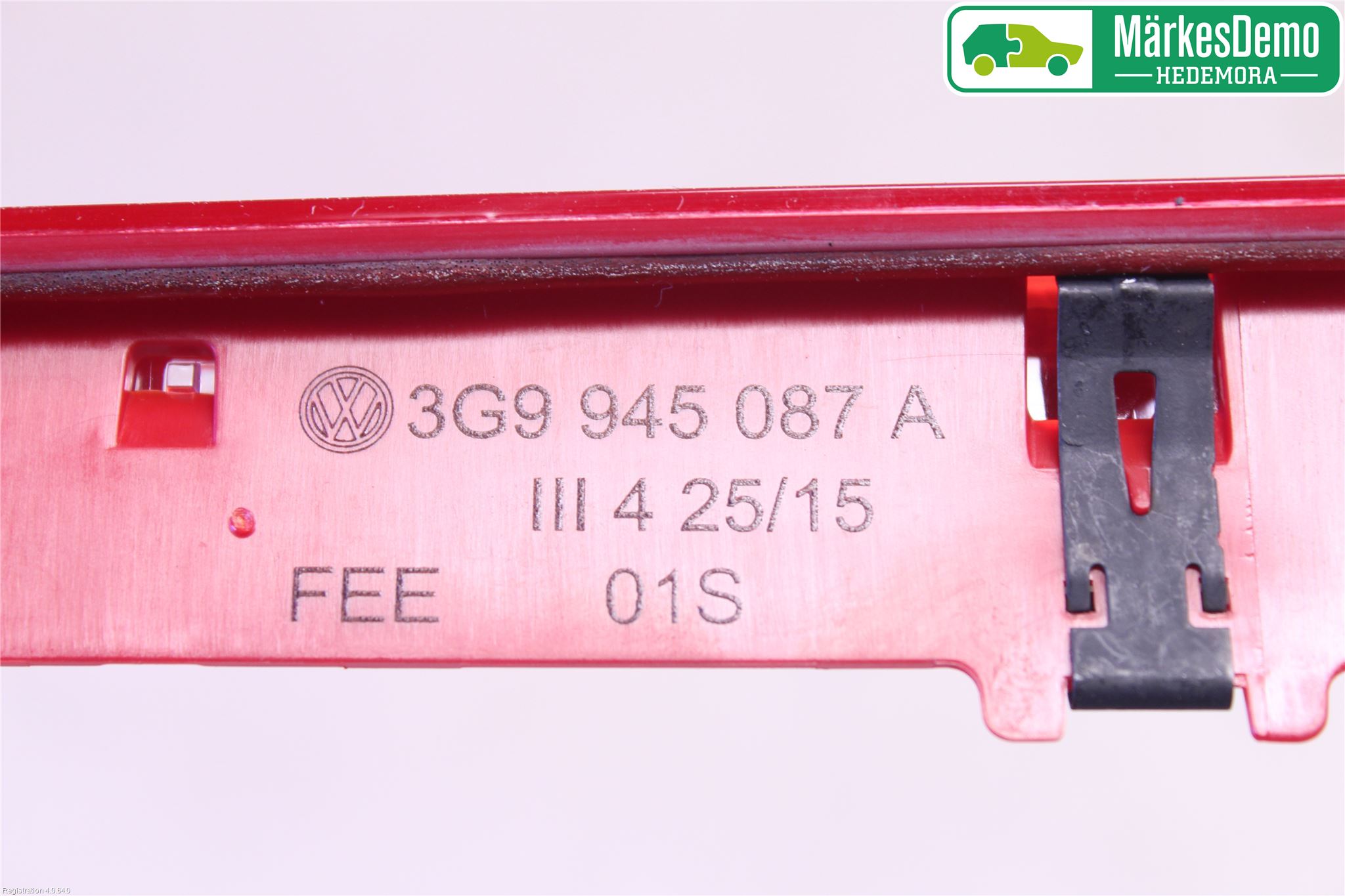 Volkswagen VW PASSAT 15-19 Bromsljus Bakruta